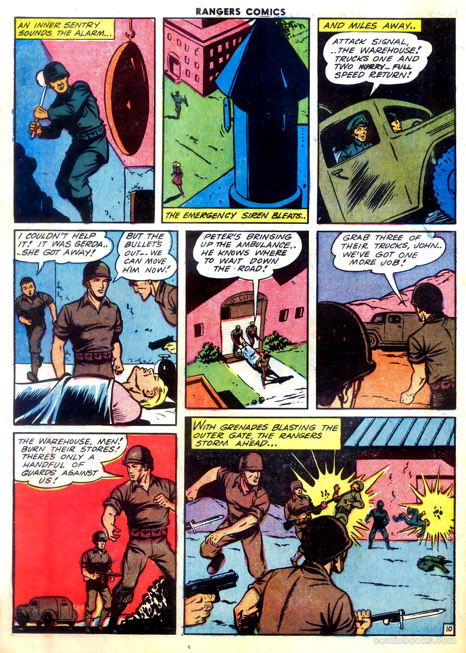 Rangers Comics #13 (1943) — page 26 of 60