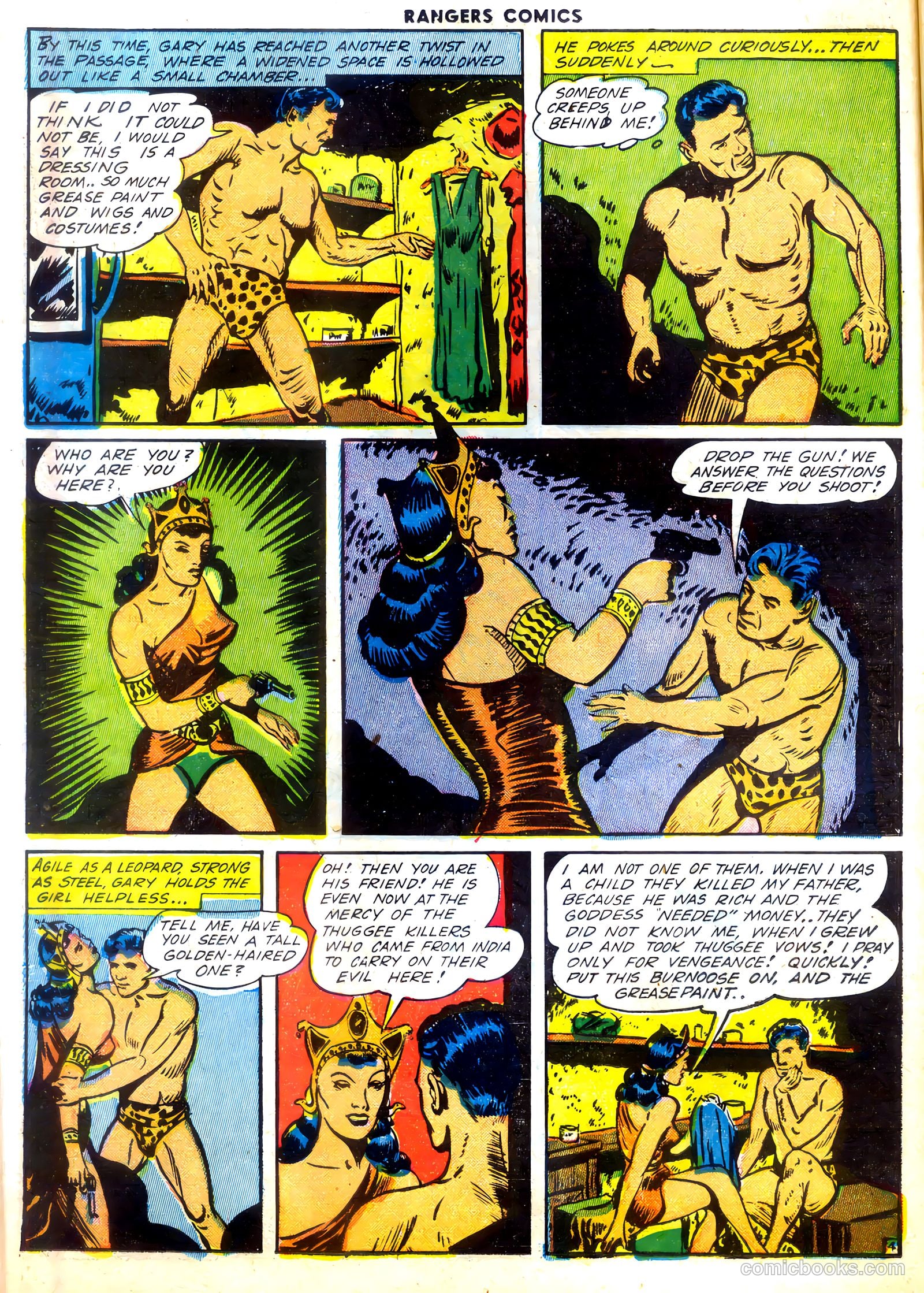 Rangers Comics #13 (1943) — page 32 of 60