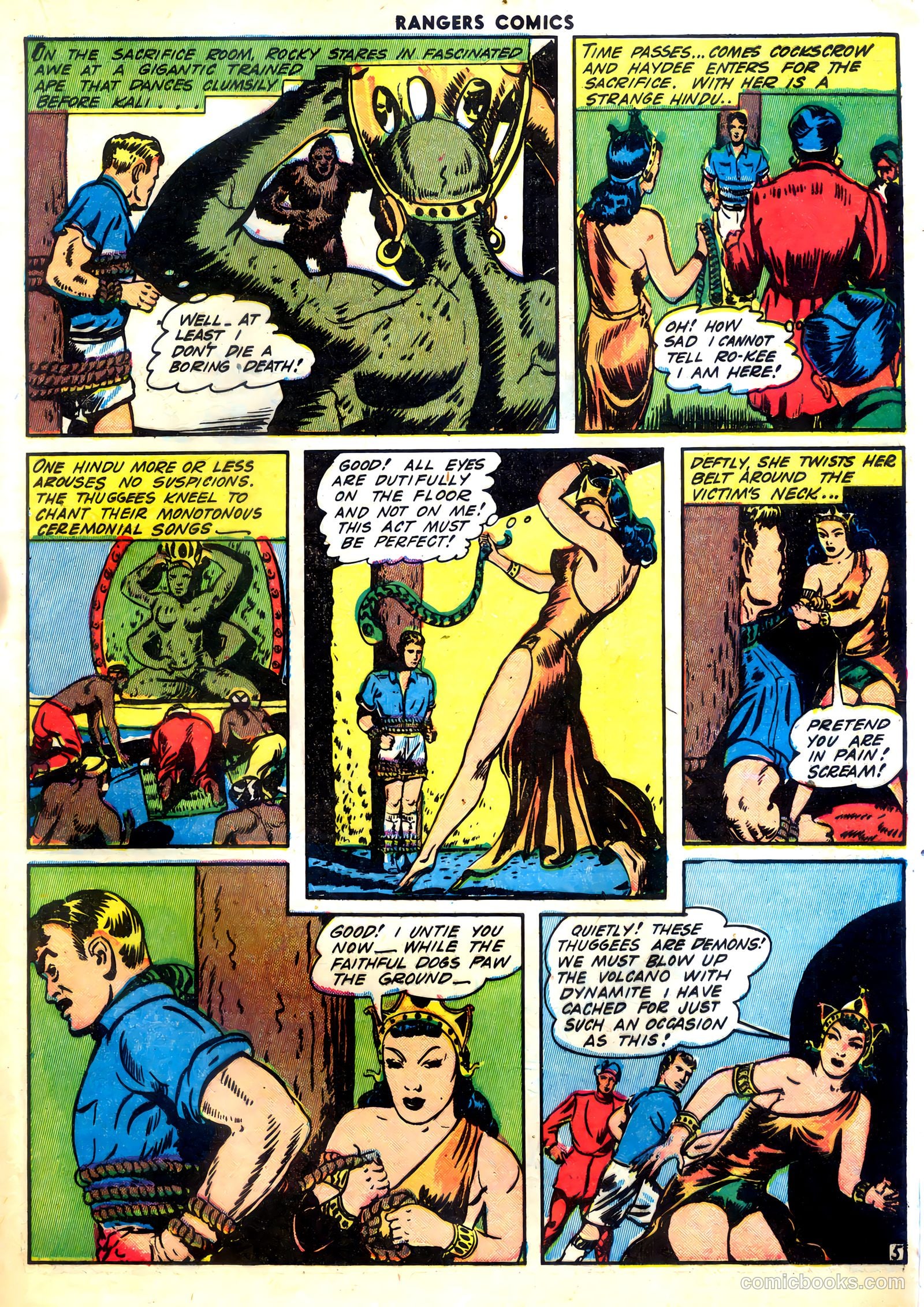 Rangers Comics #13 (1943) — page 33 of 60