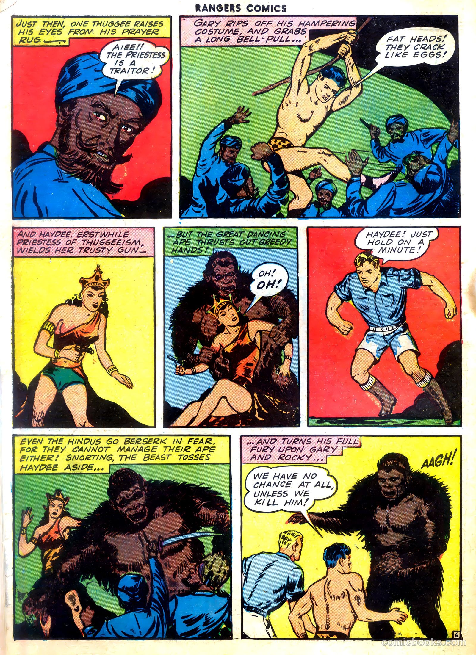 Rangers Comics #13 (1943) — page 34 of 60
