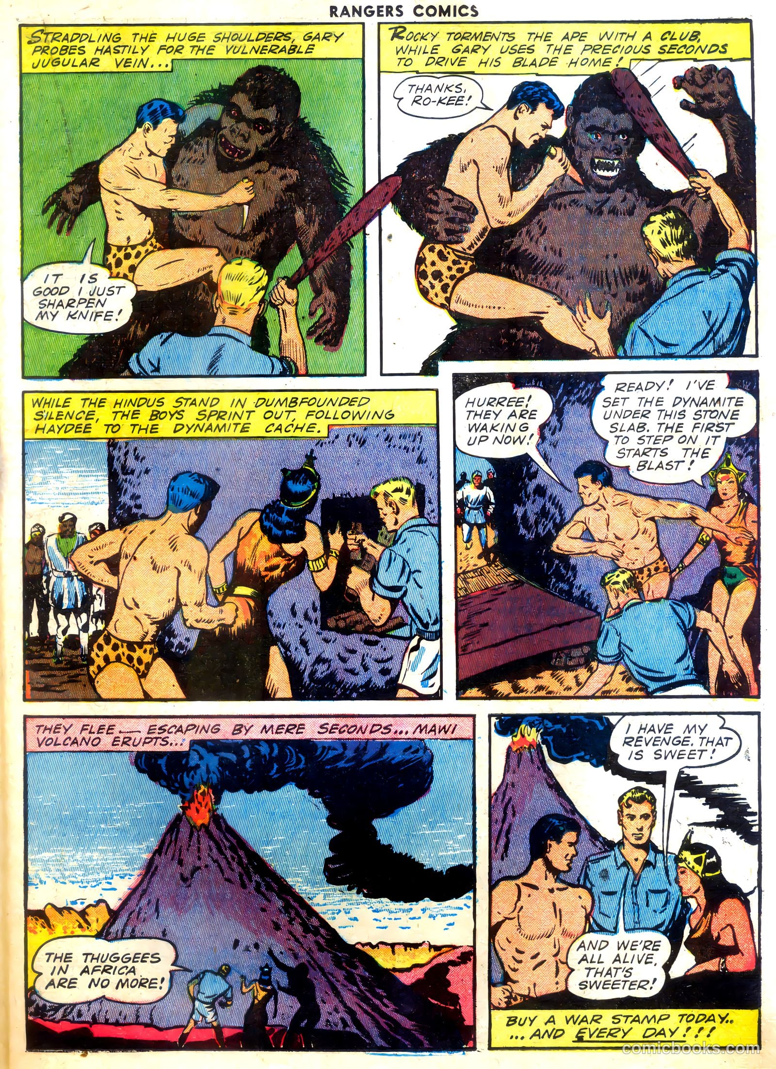 Rangers Comics #13 (1943) — page 35 of 60