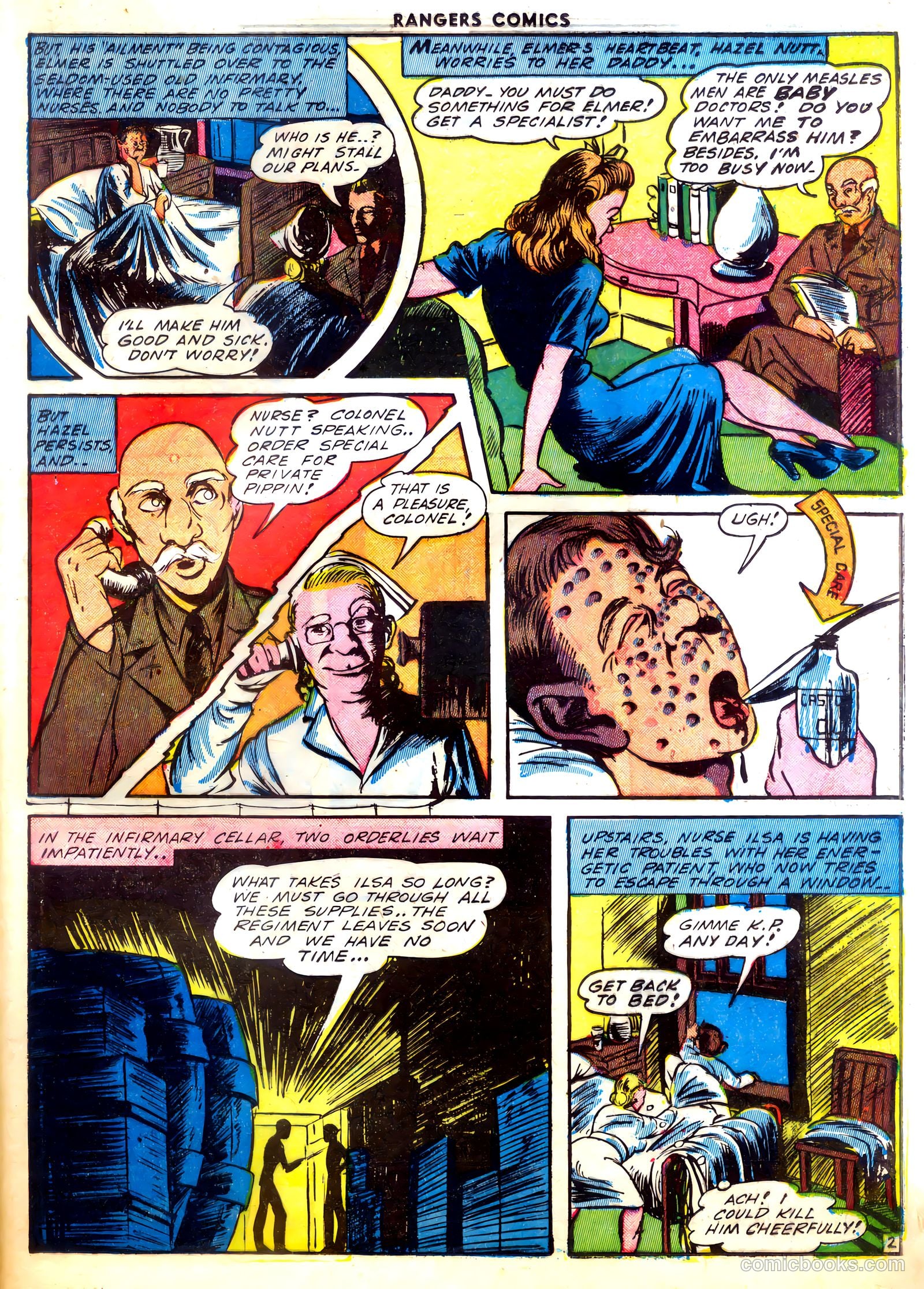 Rangers Comics #13 (1943) — page 37 of 60