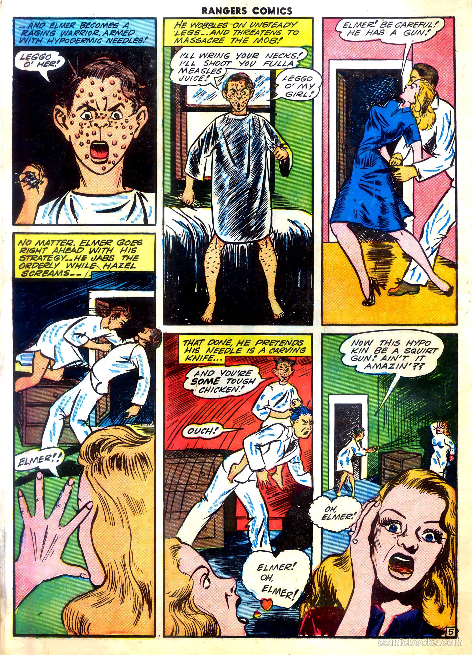 Rangers Comics #13 (1943) — page 40 of 60