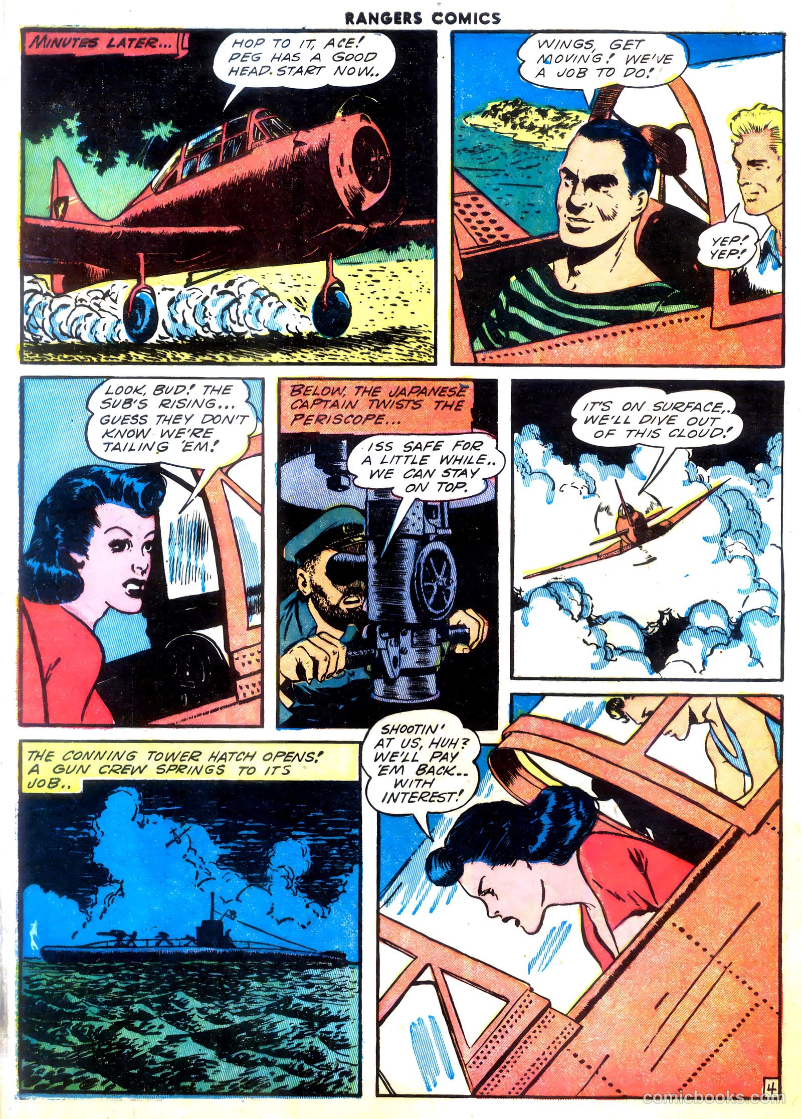 Rangers Comics #13 (1943) — page 54 of 60