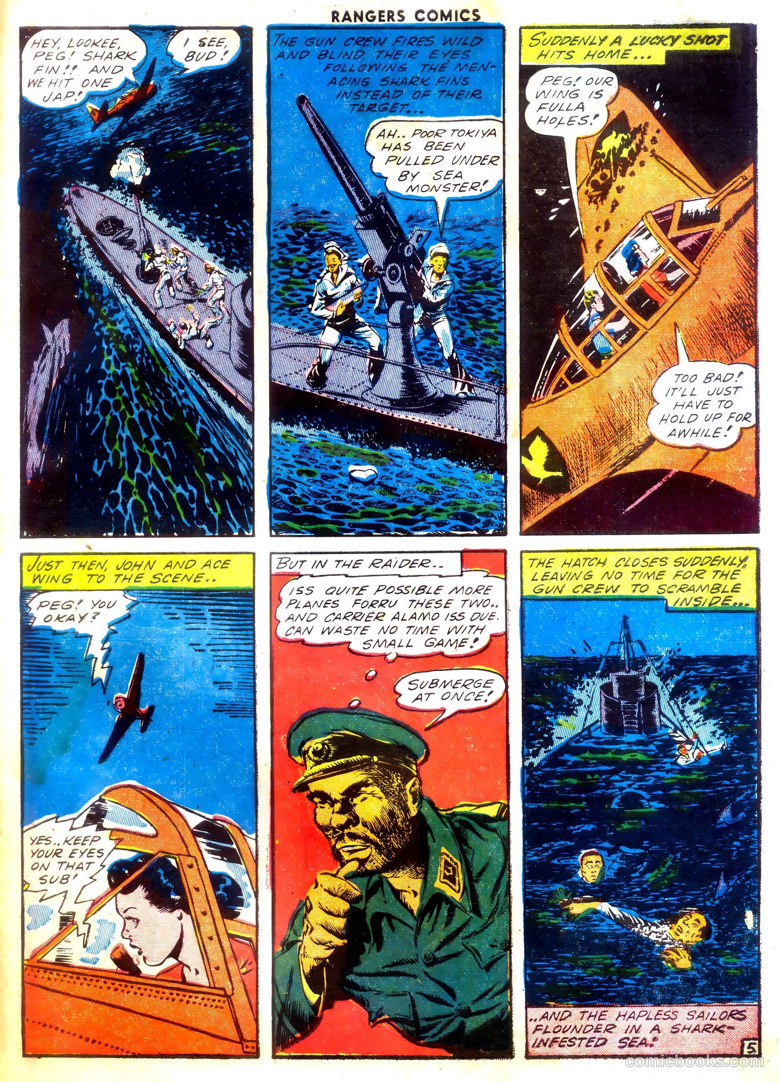 Rangers Comics #13 (1943) — page 55 of 60