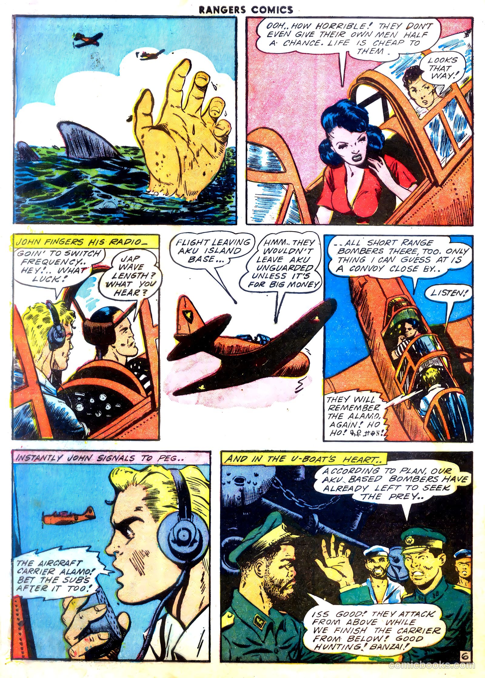 Rangers Comics #13 (1943) — page 56 of 60