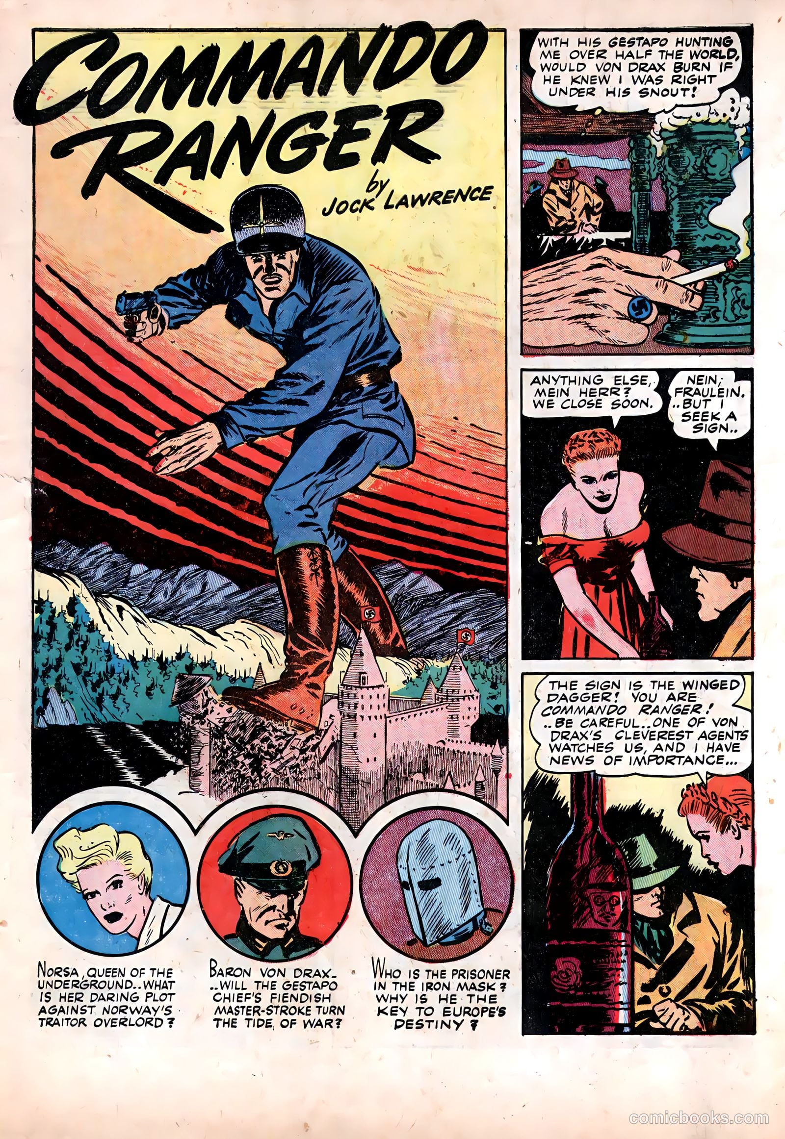 Rangers Comics #14 (1943) — page 3 of 60