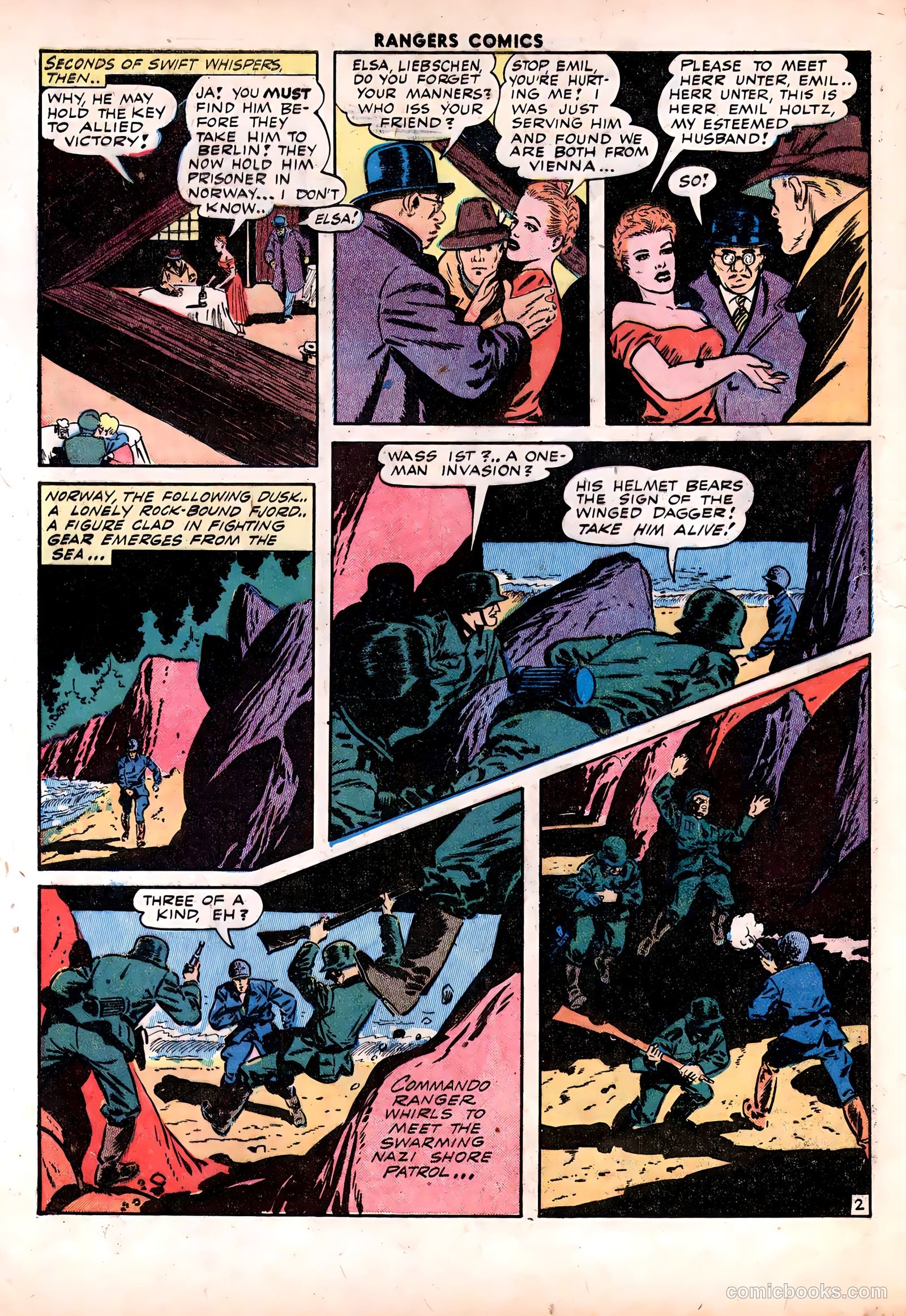 Rangers Comics #14 (1943) — page 4 of 60