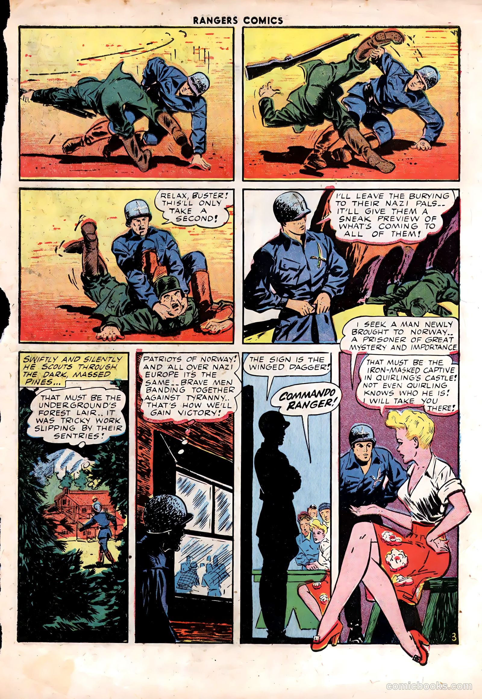 Rangers Comics #14 (1943) — page 5 of 60