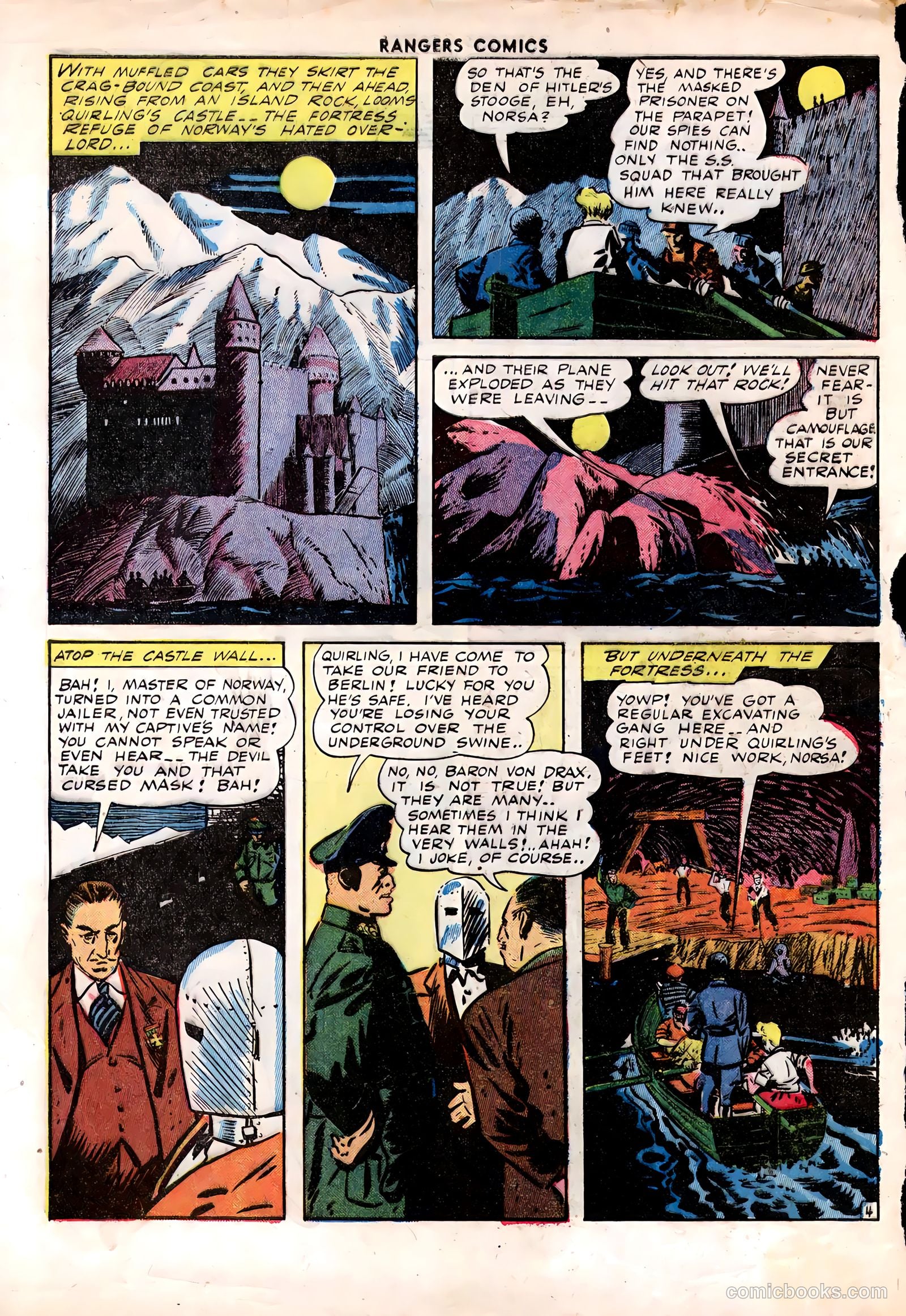 Rangers Comics #14 (1943) — page 6 of 60