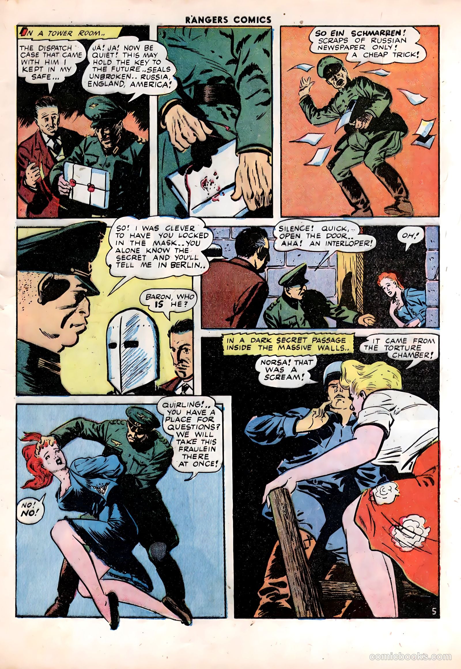 Rangers Comics #14 (1943) — page 7 of 60