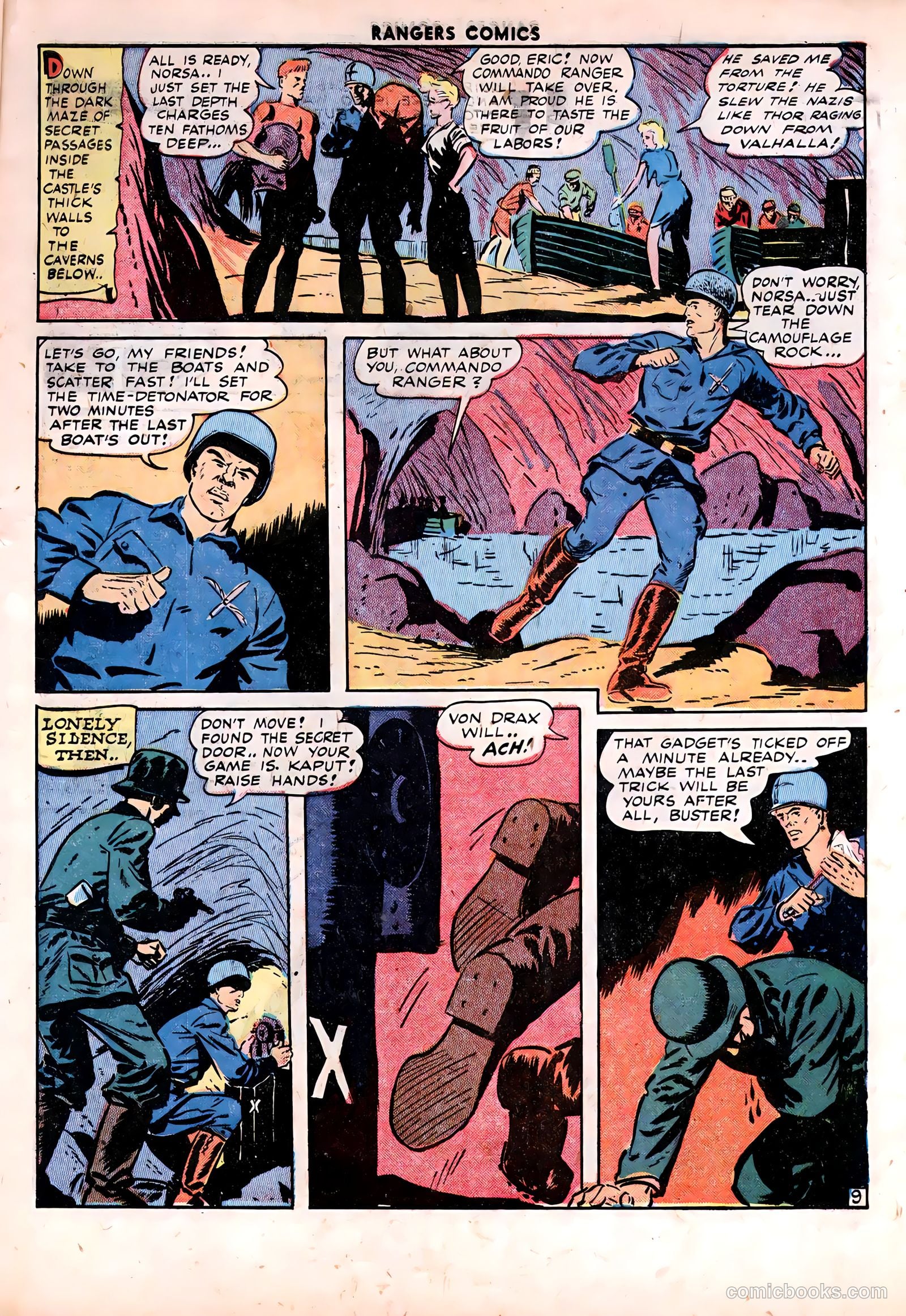 Rangers Comics #14 (1943) — page 11 of 60