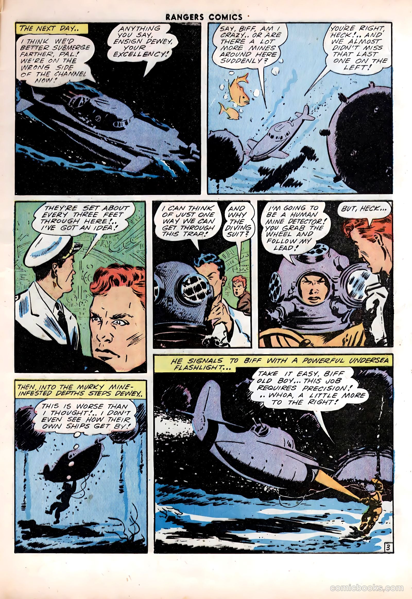 Rangers Comics #14 (1943) — page 15 of 60