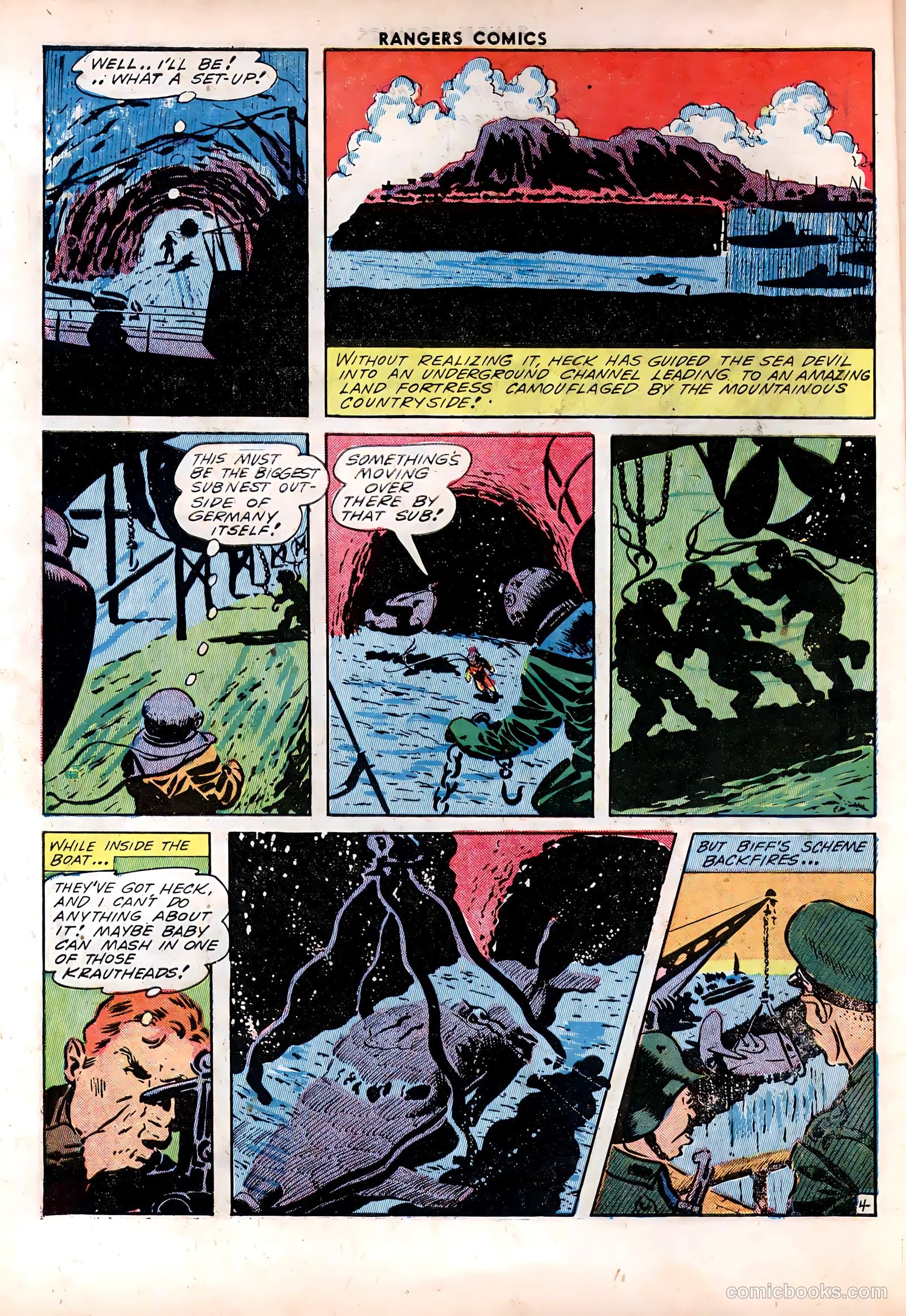 Rangers Comics #14 (1943) — page 16 of 60