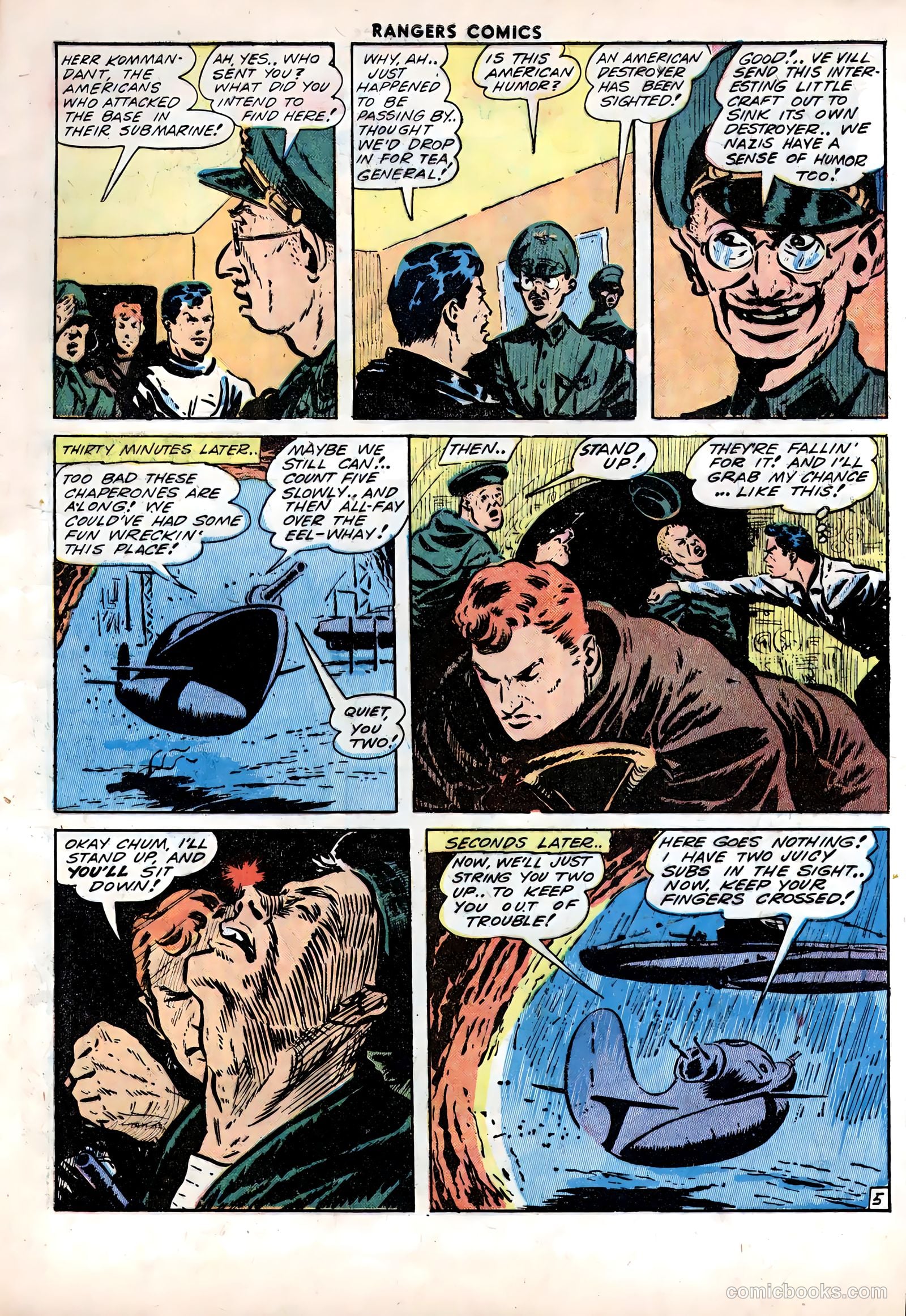 Rangers Comics #14 (1943) — page 17 of 60