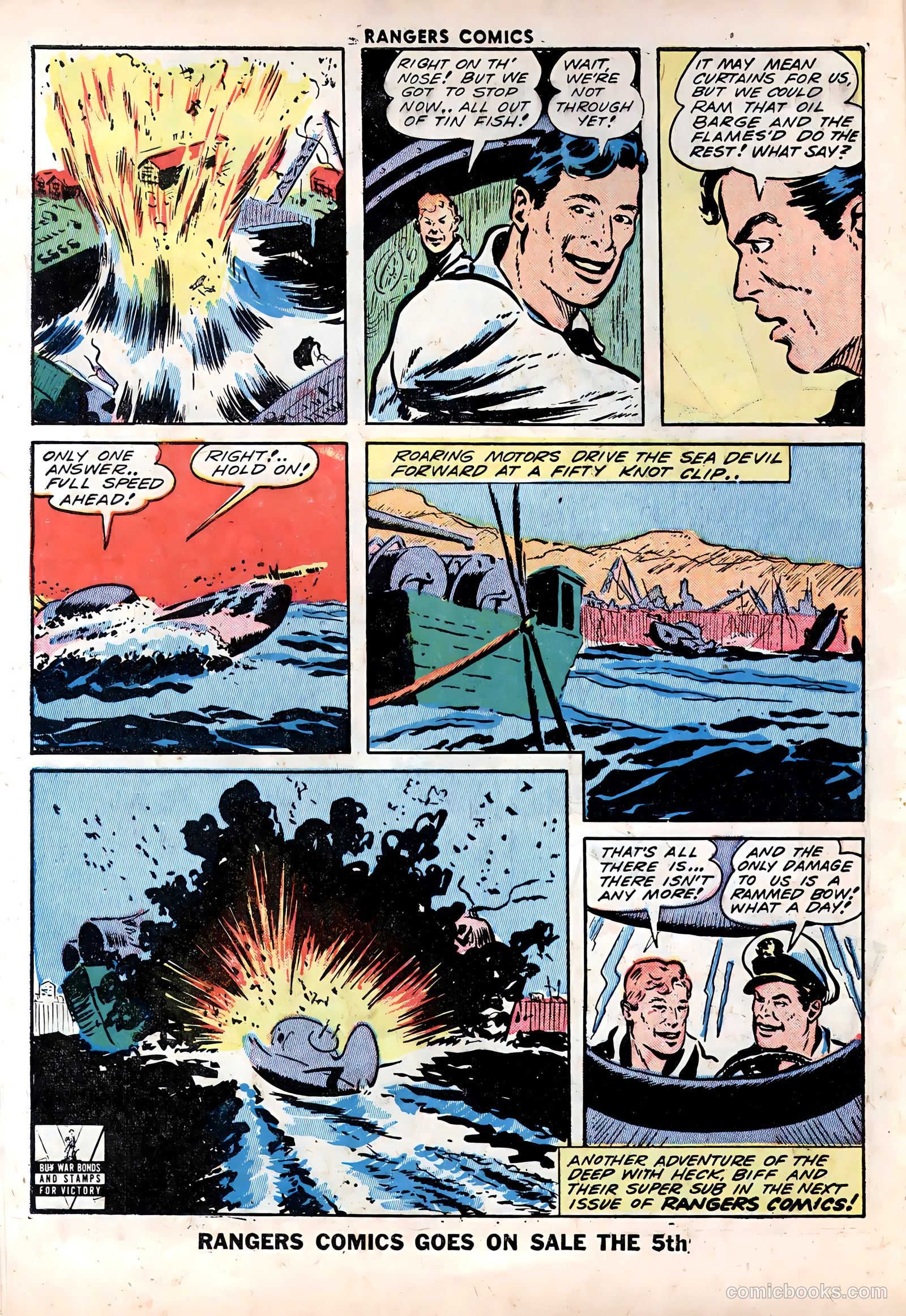 Rangers Comics #14 (1943) — page 18 of 60