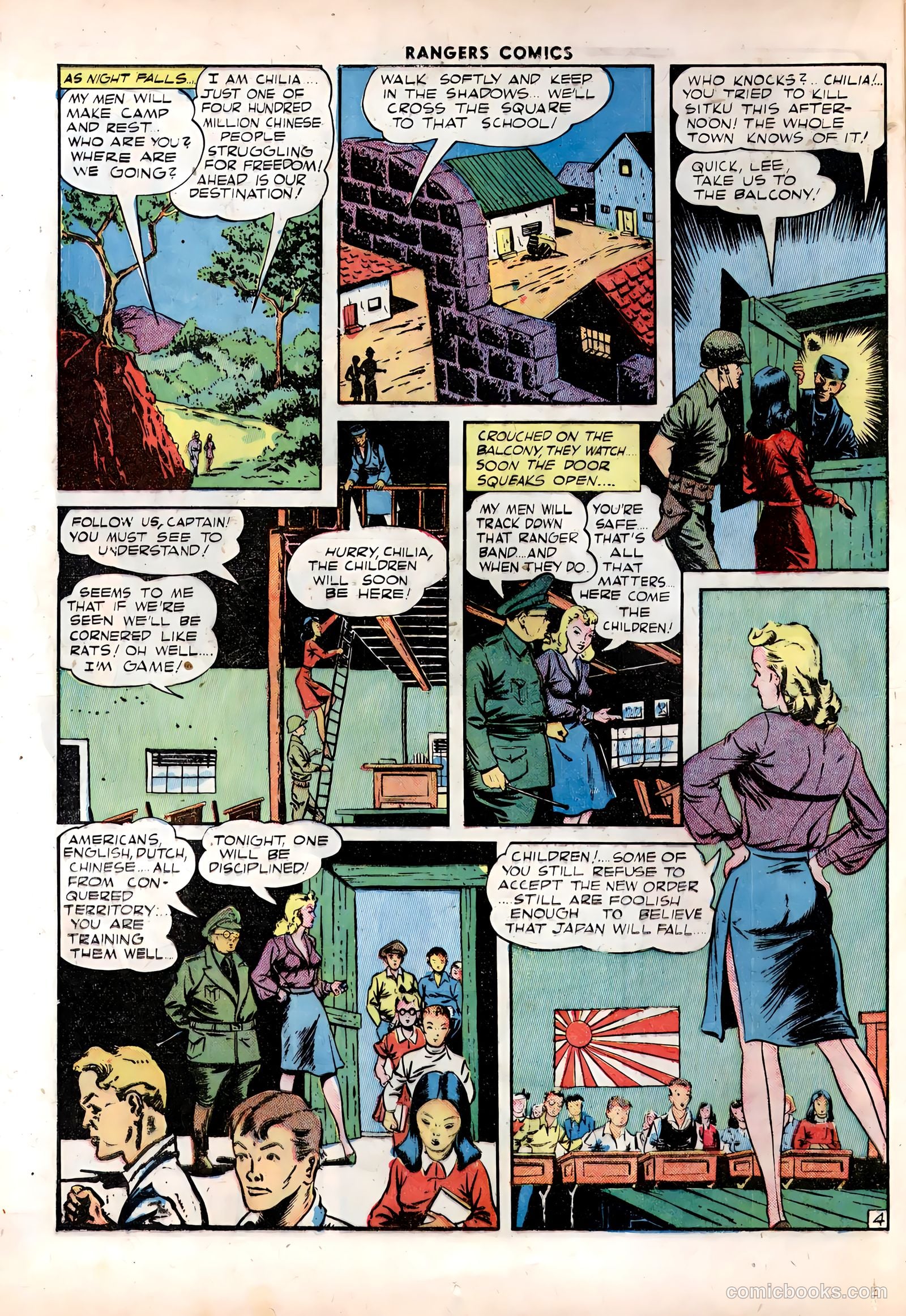 Rangers Comics #14 (1943) — page 22 of 60