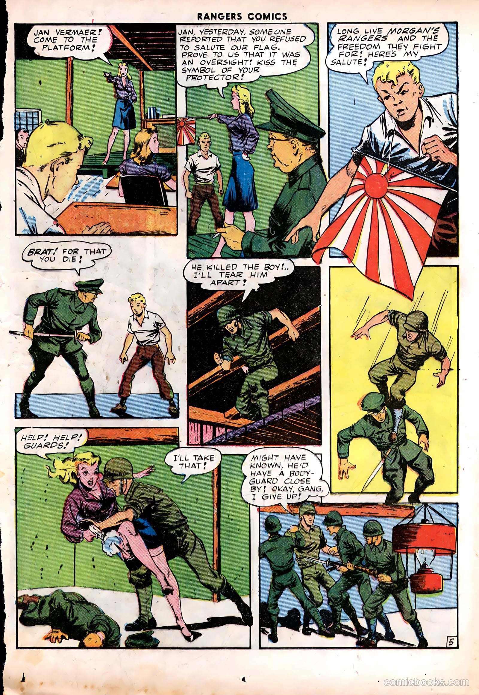 Rangers Comics #14 (1943) — page 23 of 60