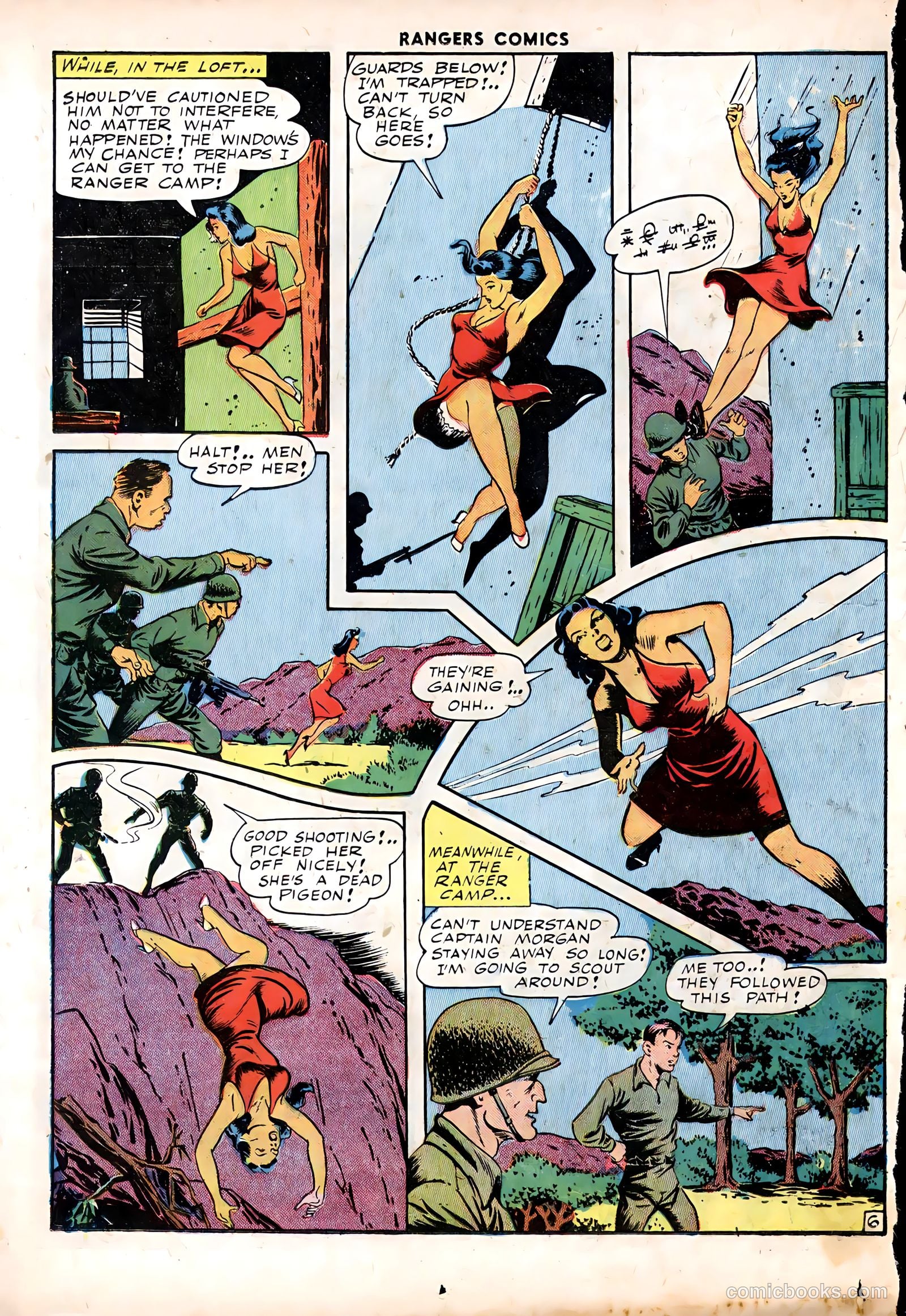 Rangers Comics #14 (1943) — page 24 of 60