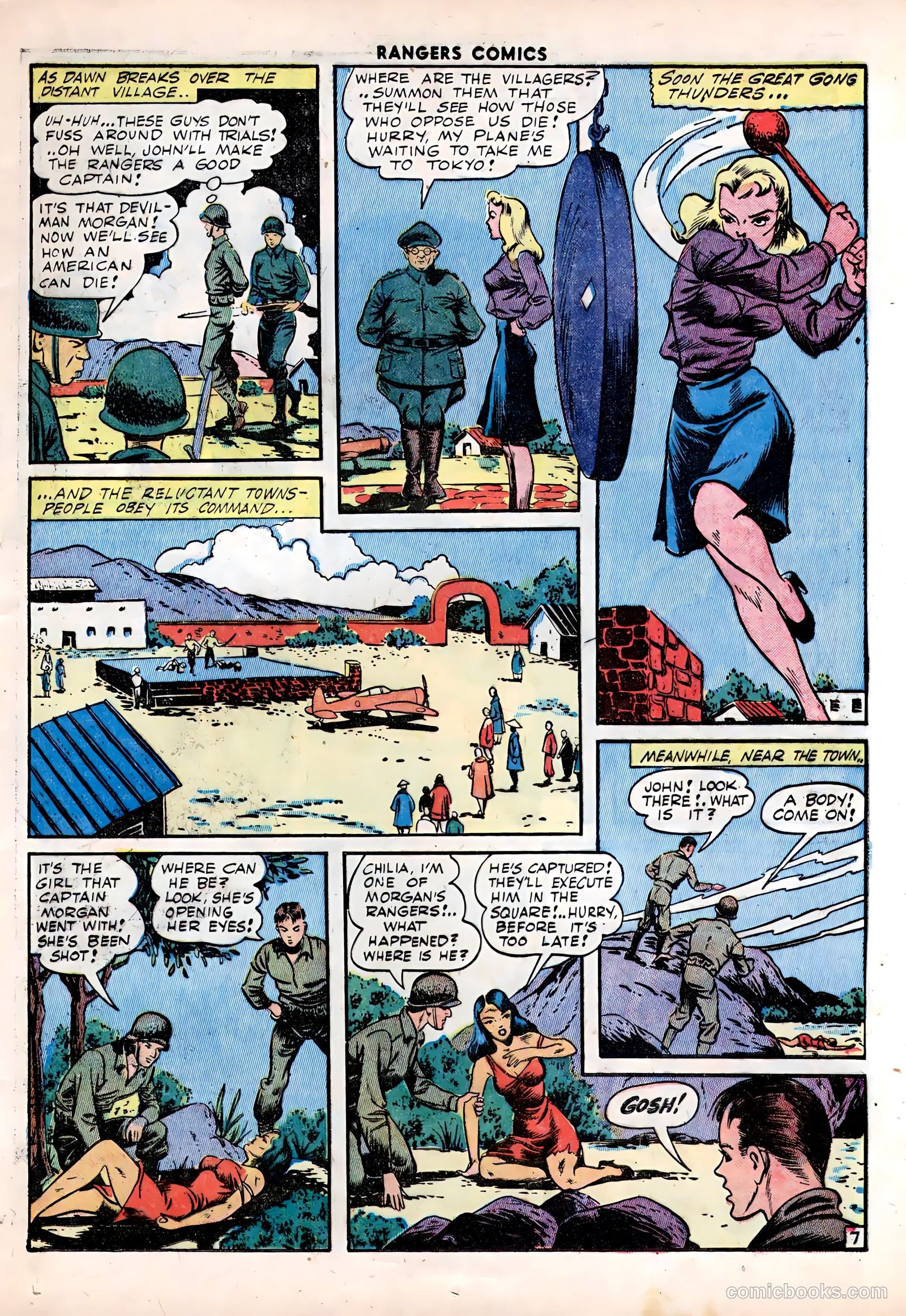 Rangers Comics #14 (1943) — page 25 of 60