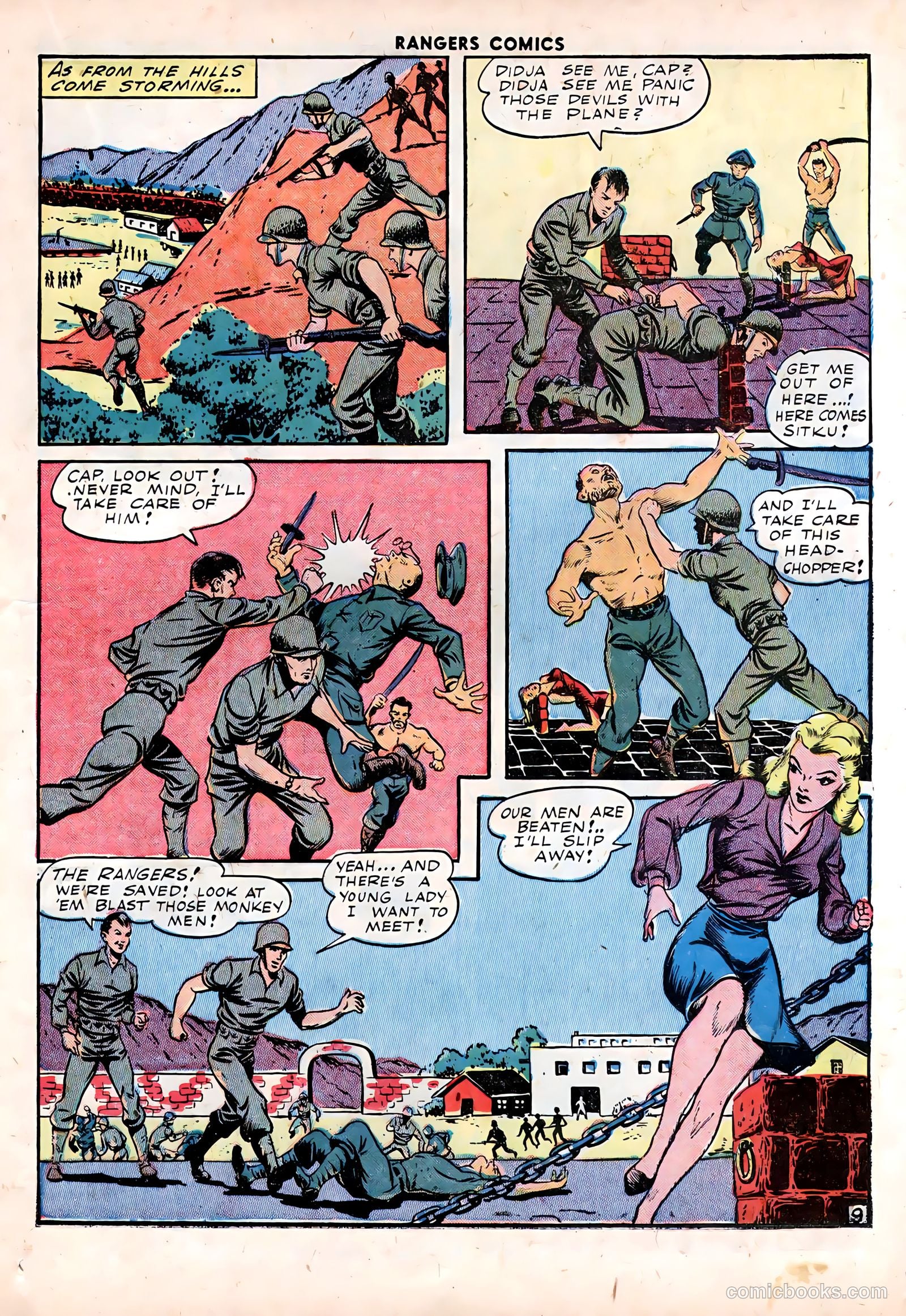 Rangers Comics #14 (1943) — page 27 of 60