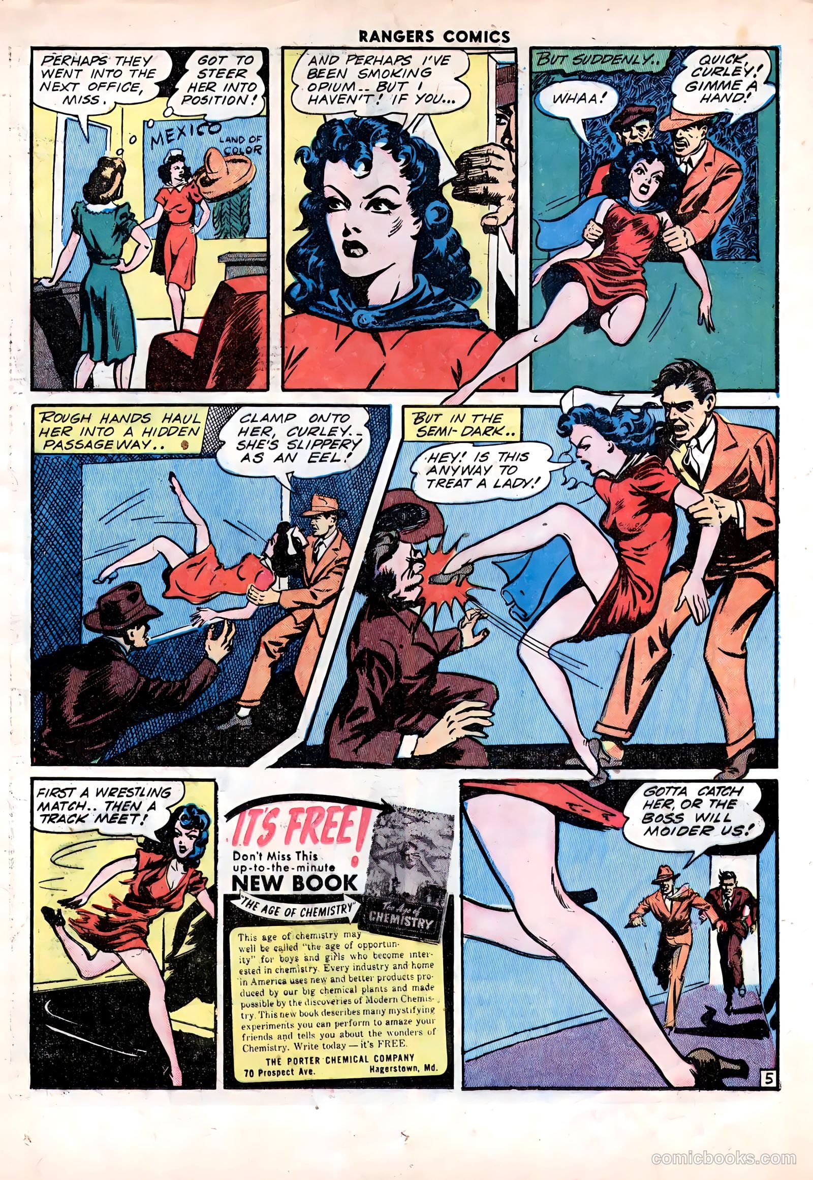 Rangers Comics #14 (1943) — page 33 of 60