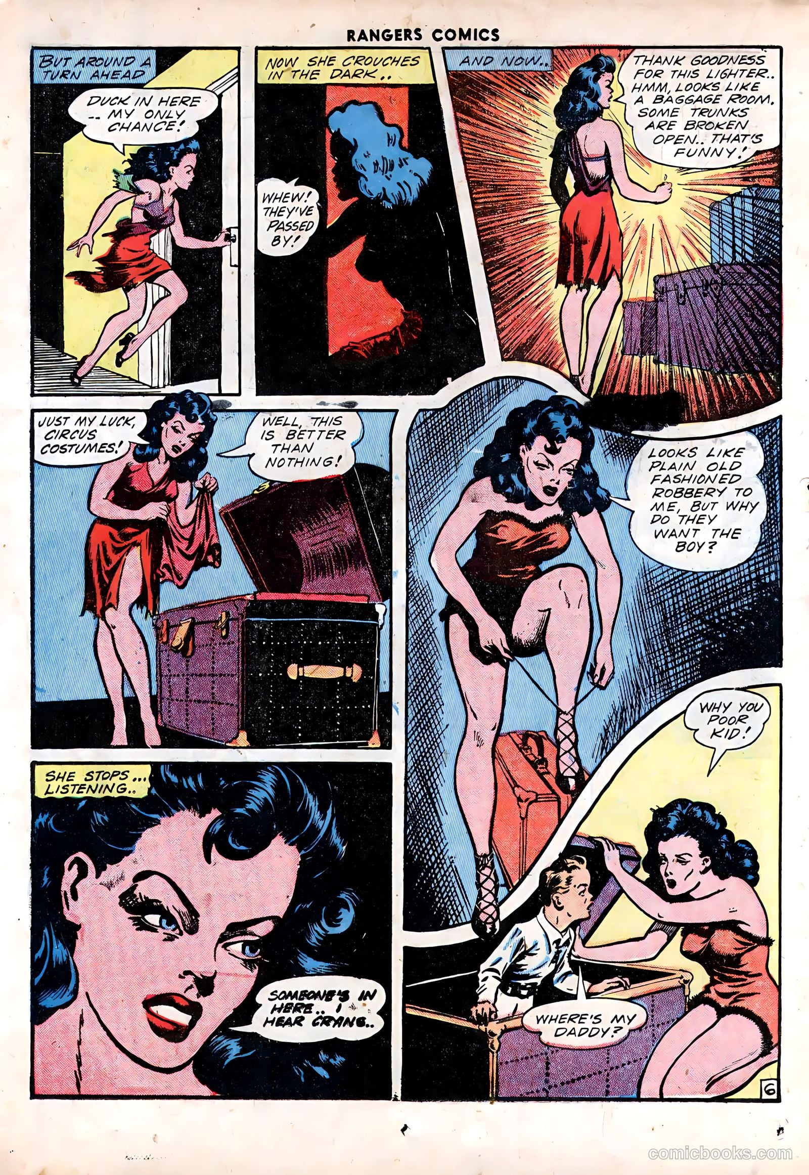 Rangers Comics #14 (1943) — page 34 of 60