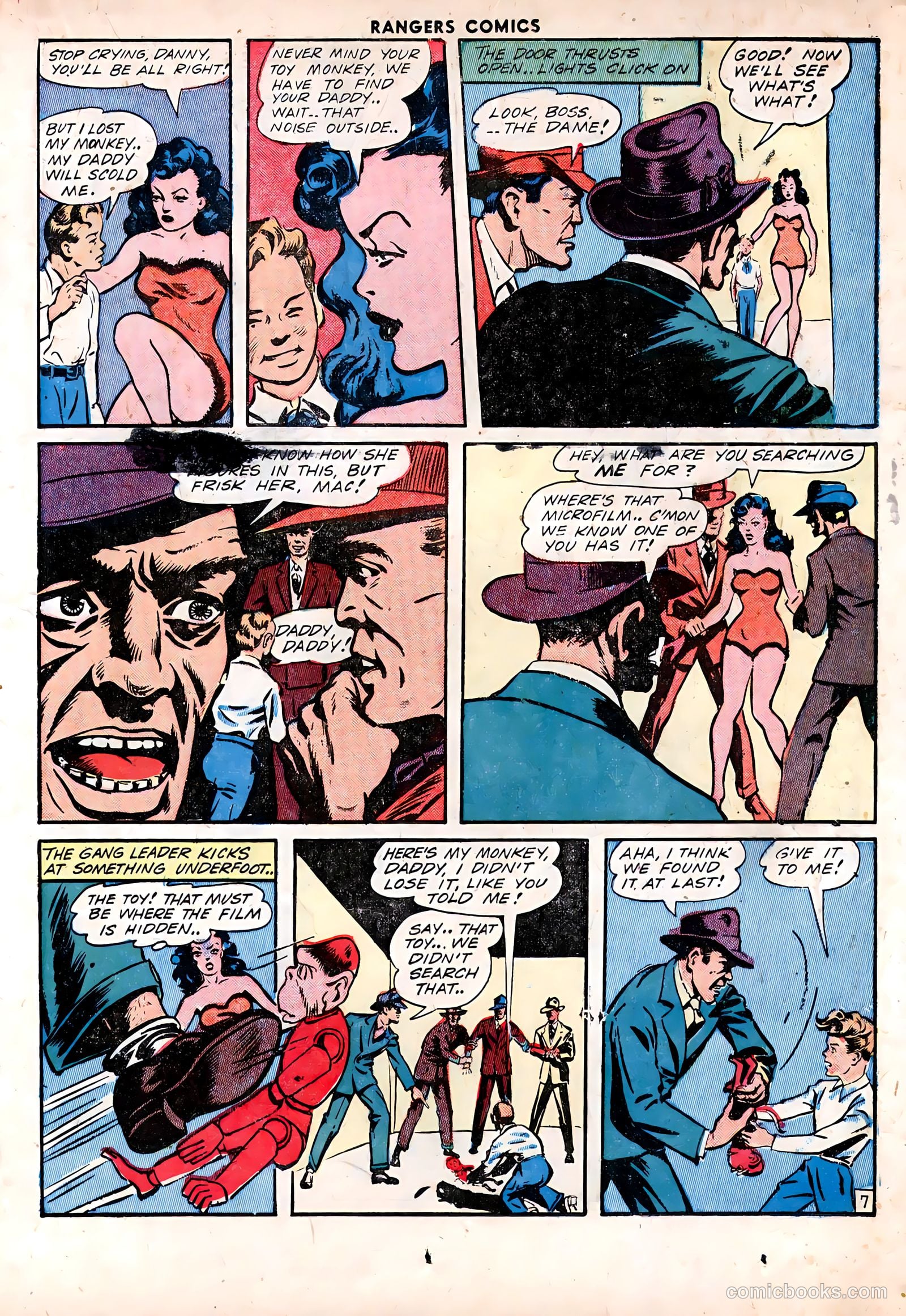 Rangers Comics #14 (1943) — page 35 of 60