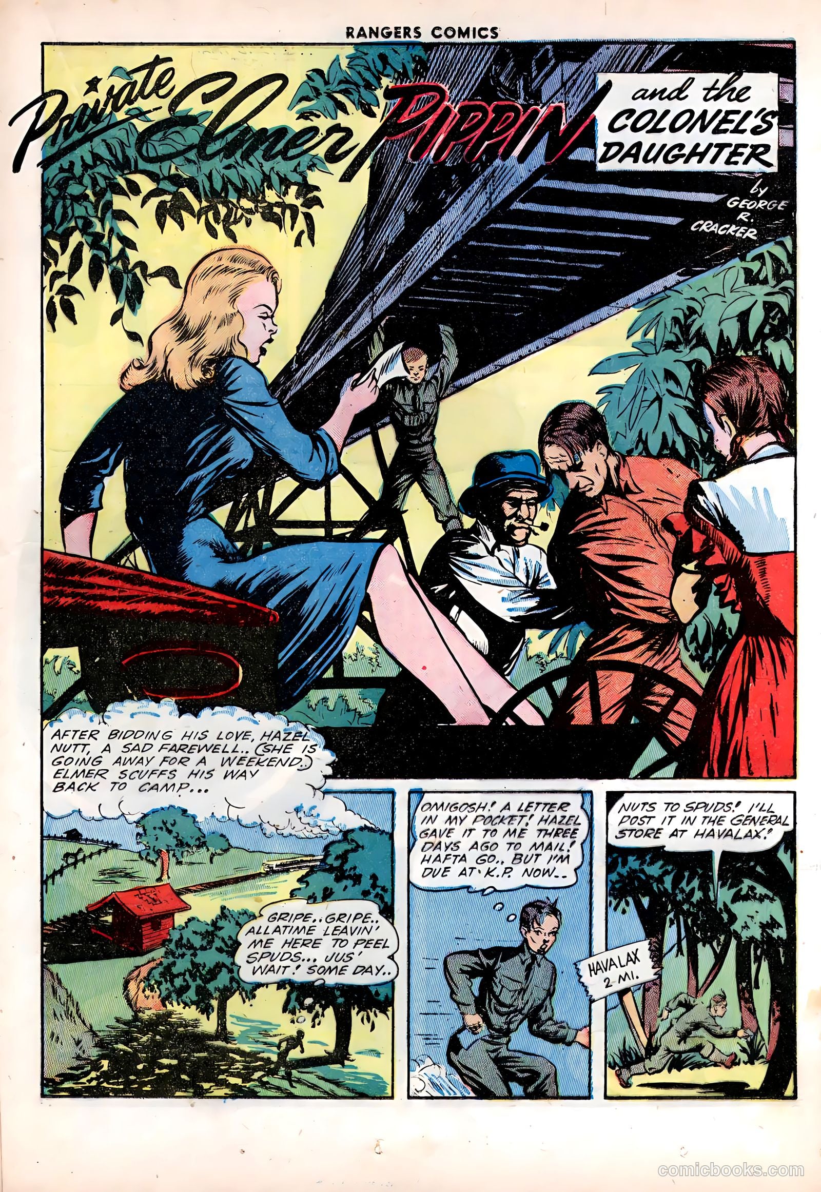 Rangers Comics #14 (1943) — page 37 of 60