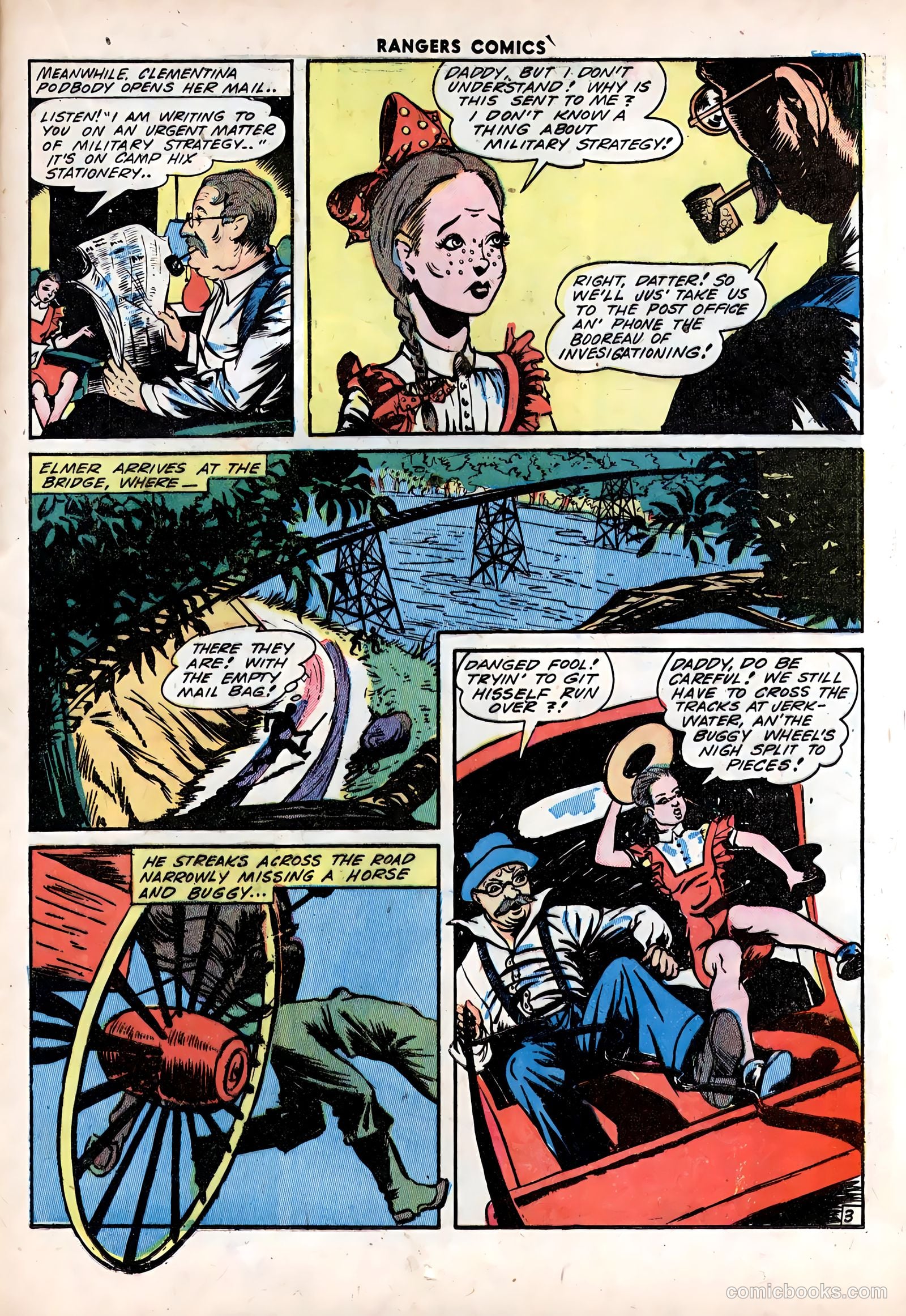 Rangers Comics #14 (1943) — page 39 of 60
