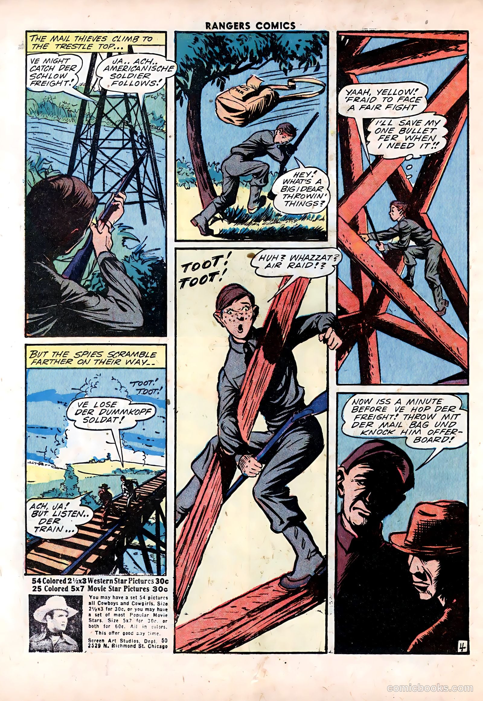 Rangers Comics #14 (1943) — page 40 of 60