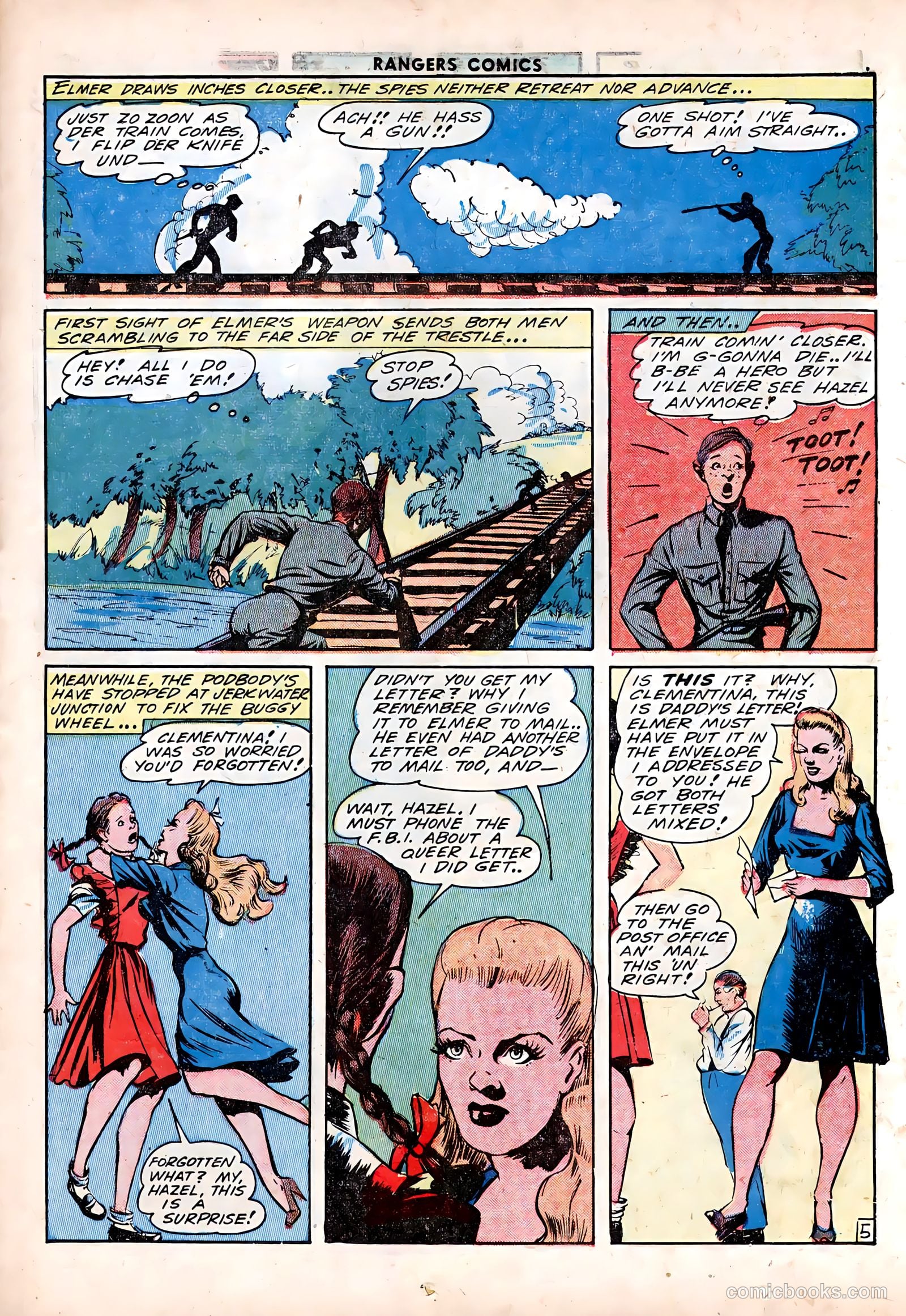 Rangers Comics #14 (1943) — page 41 of 60