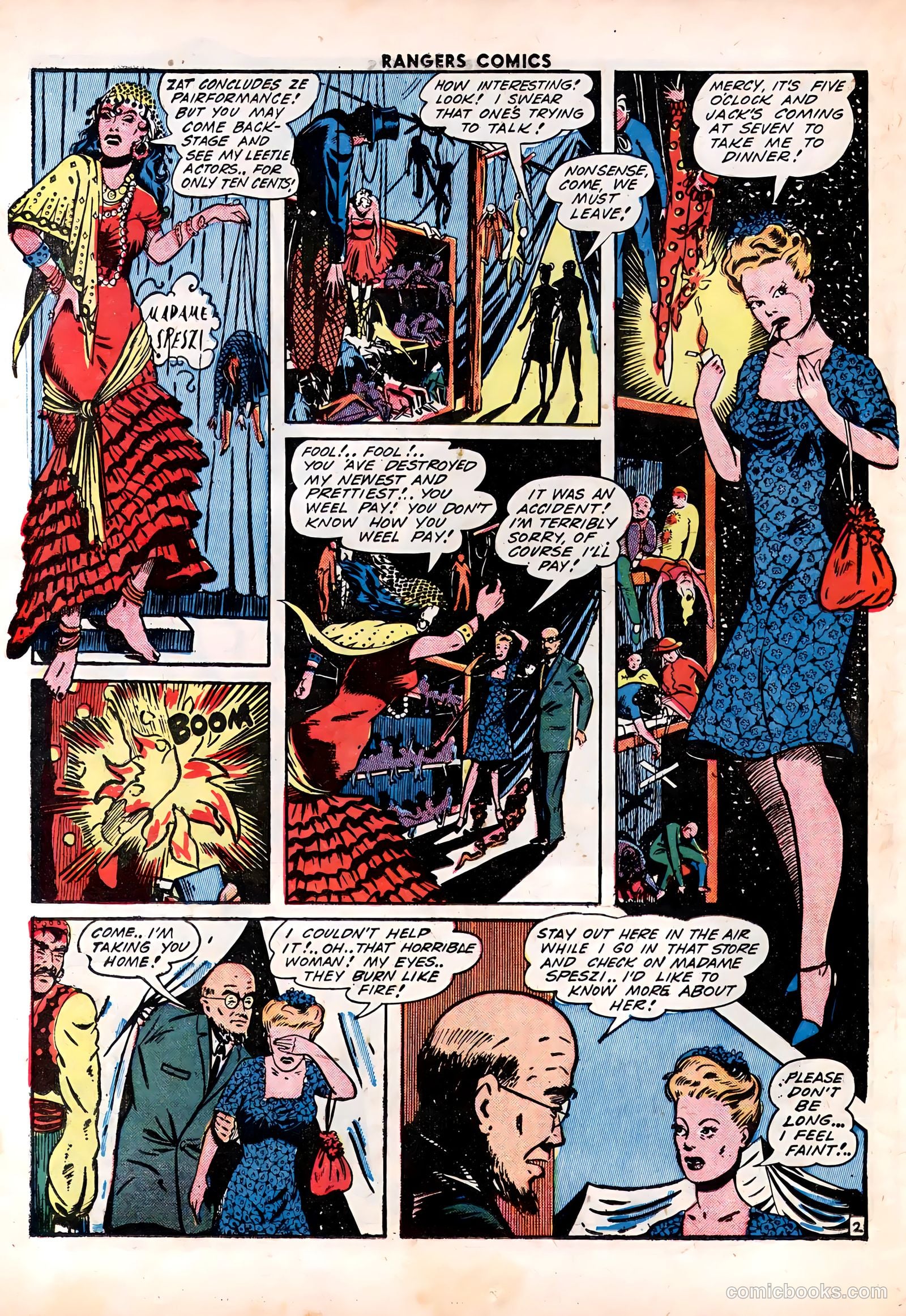 Rangers Comics #14 (1943) — page 44 of 60
