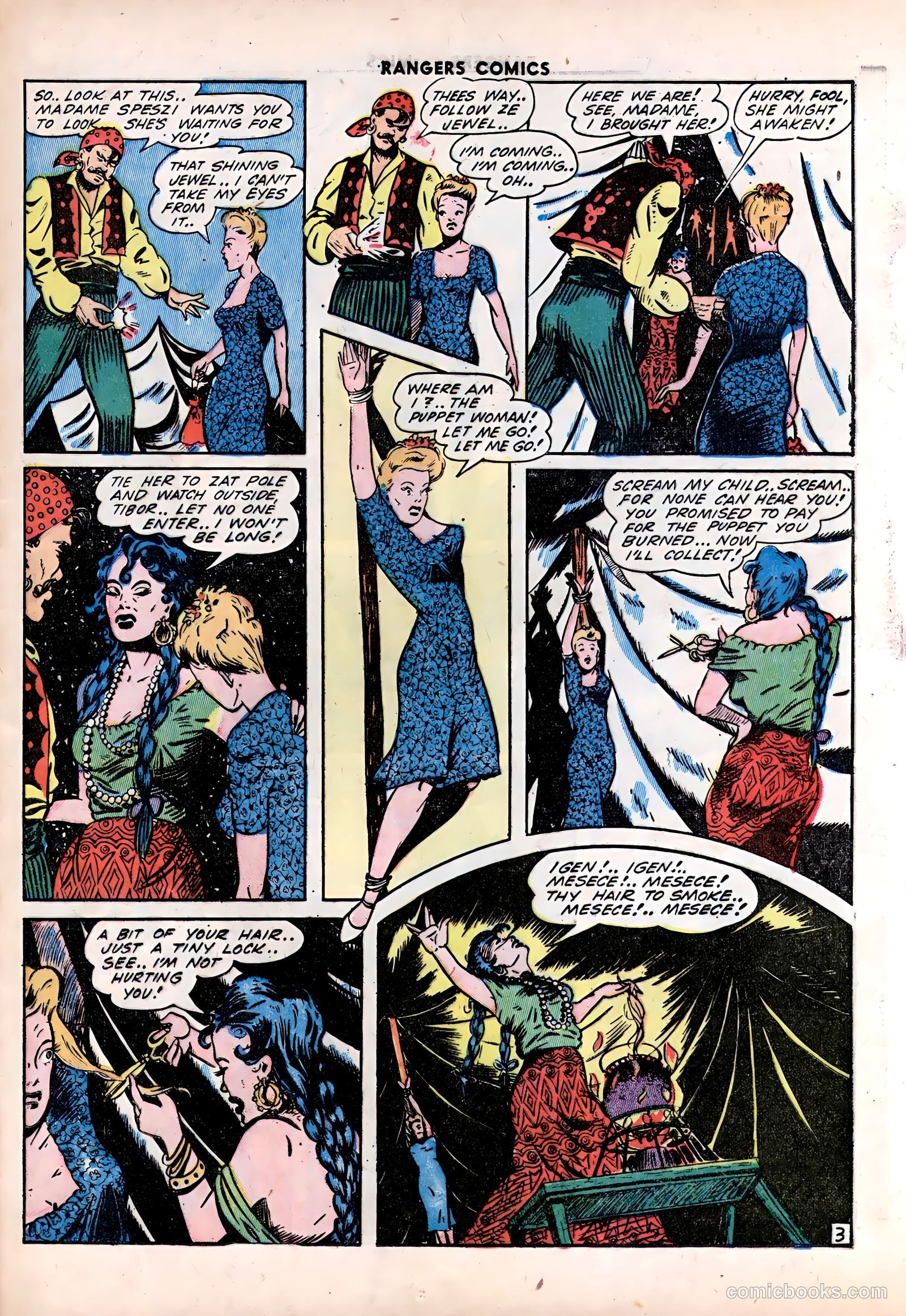 Rangers Comics #14 (1943) — page 45 of 60