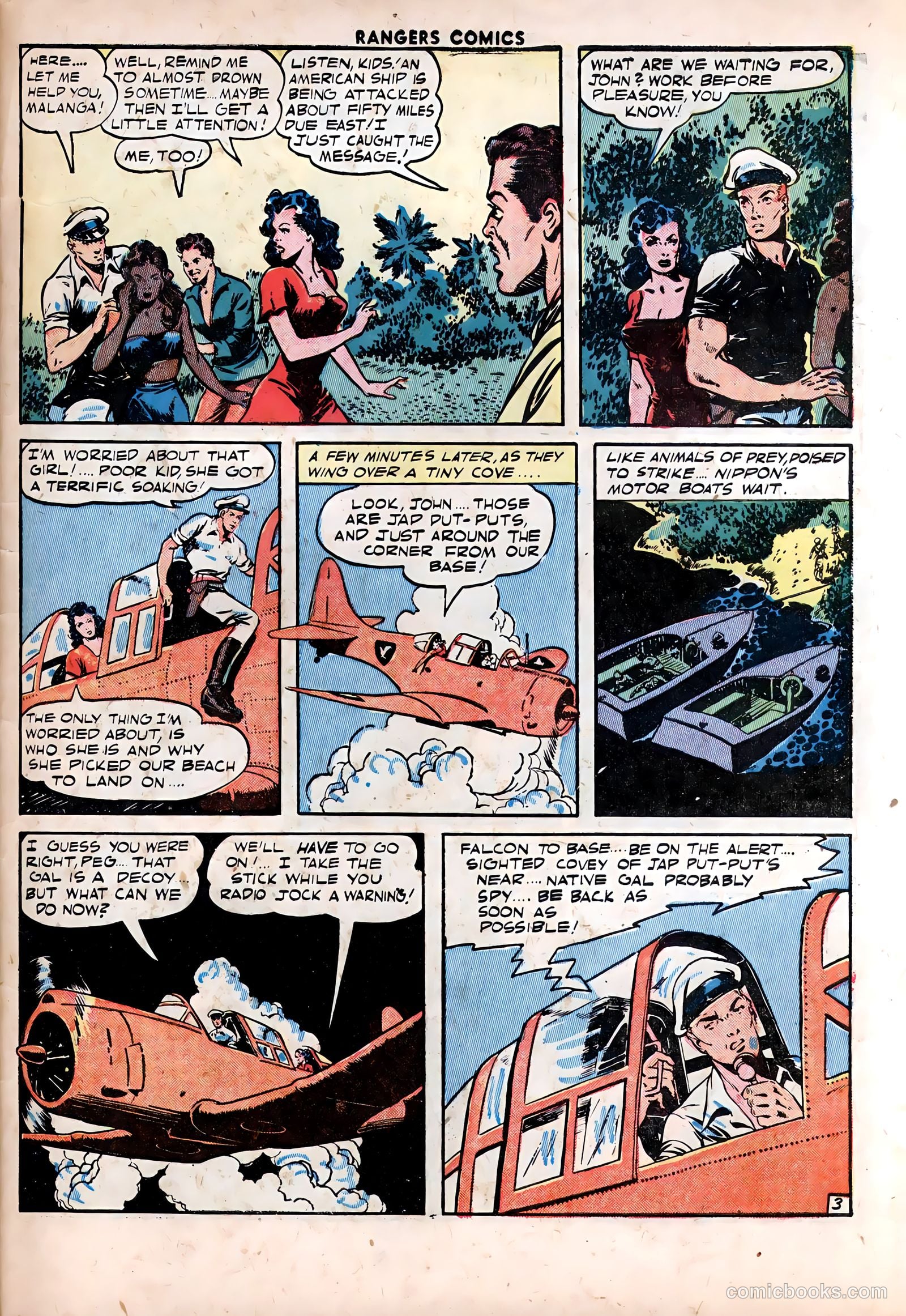 Rangers Comics #14 (1943) — page 53 of 60
