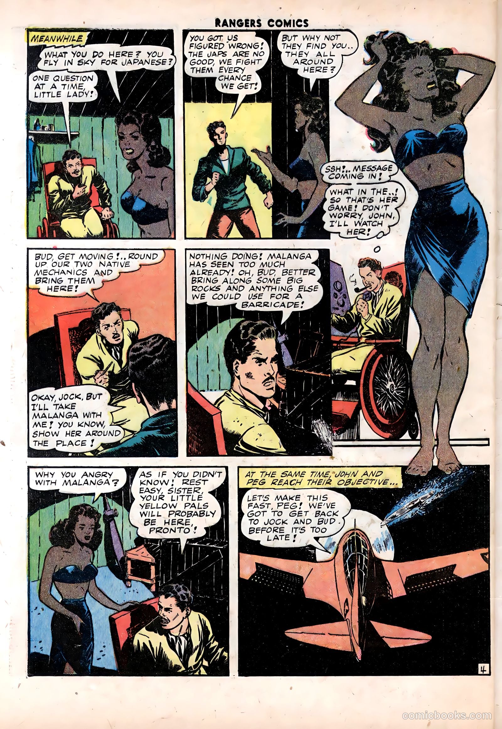 Rangers Comics #14 (1943) — page 54 of 60