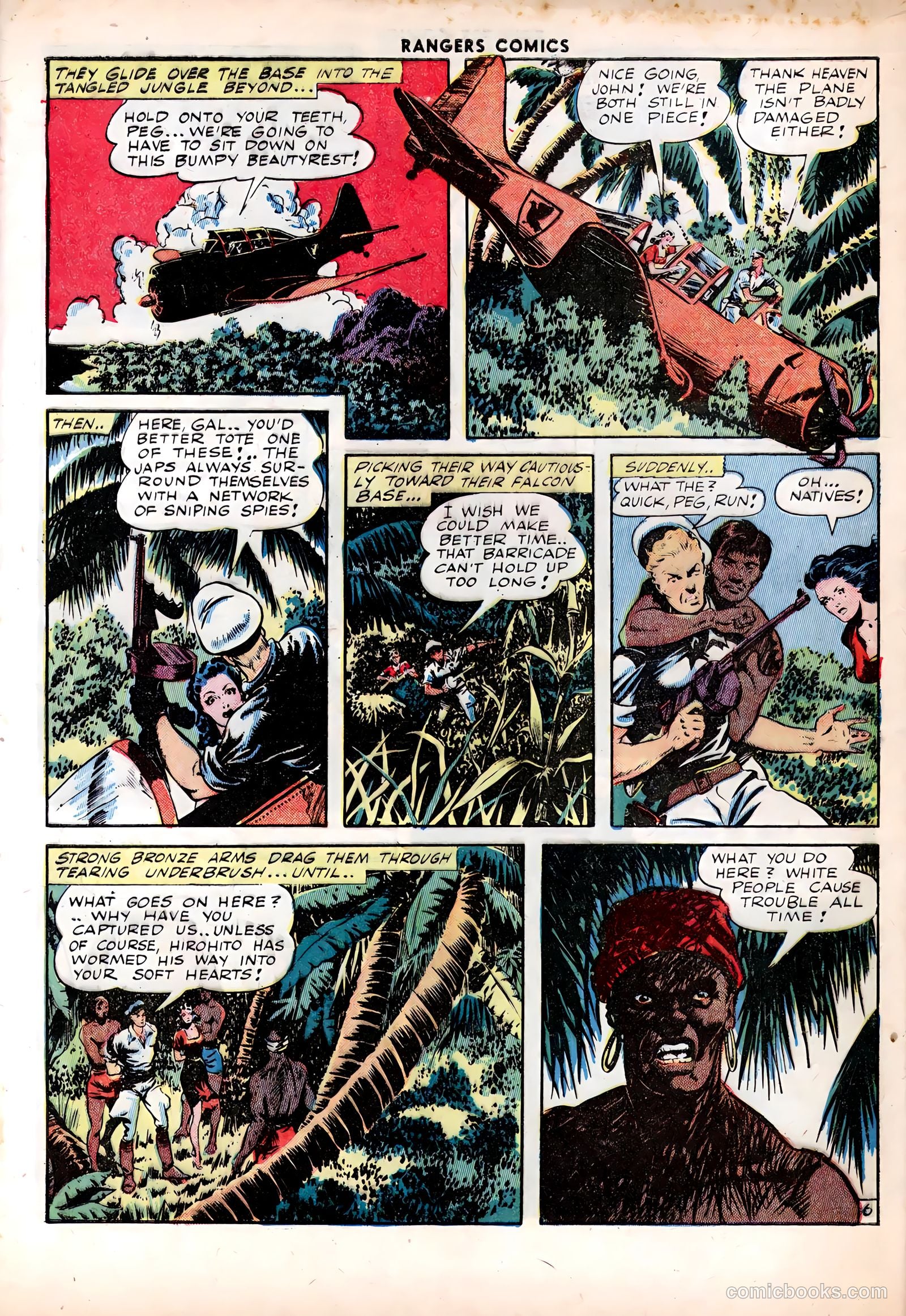 Rangers Comics #14 (1943) — page 56 of 60