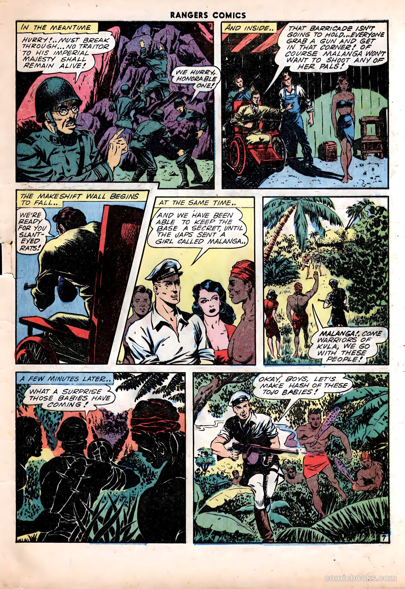 Rangers Comics #14 (1943) — page 57 of 60