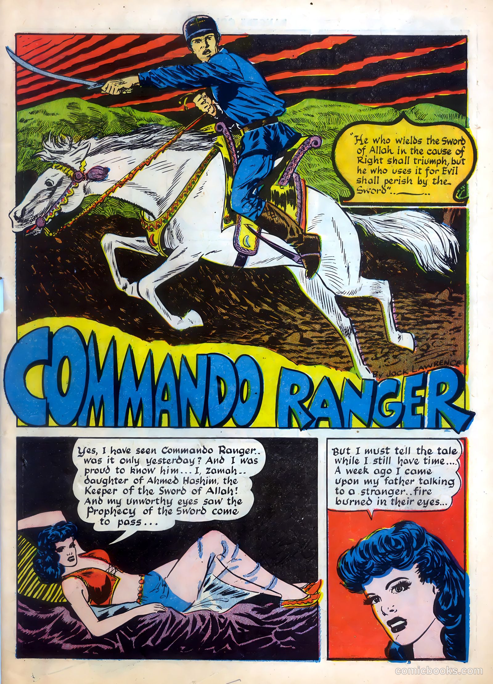 Rangers Comics #15 (1944) — page 3 of 62