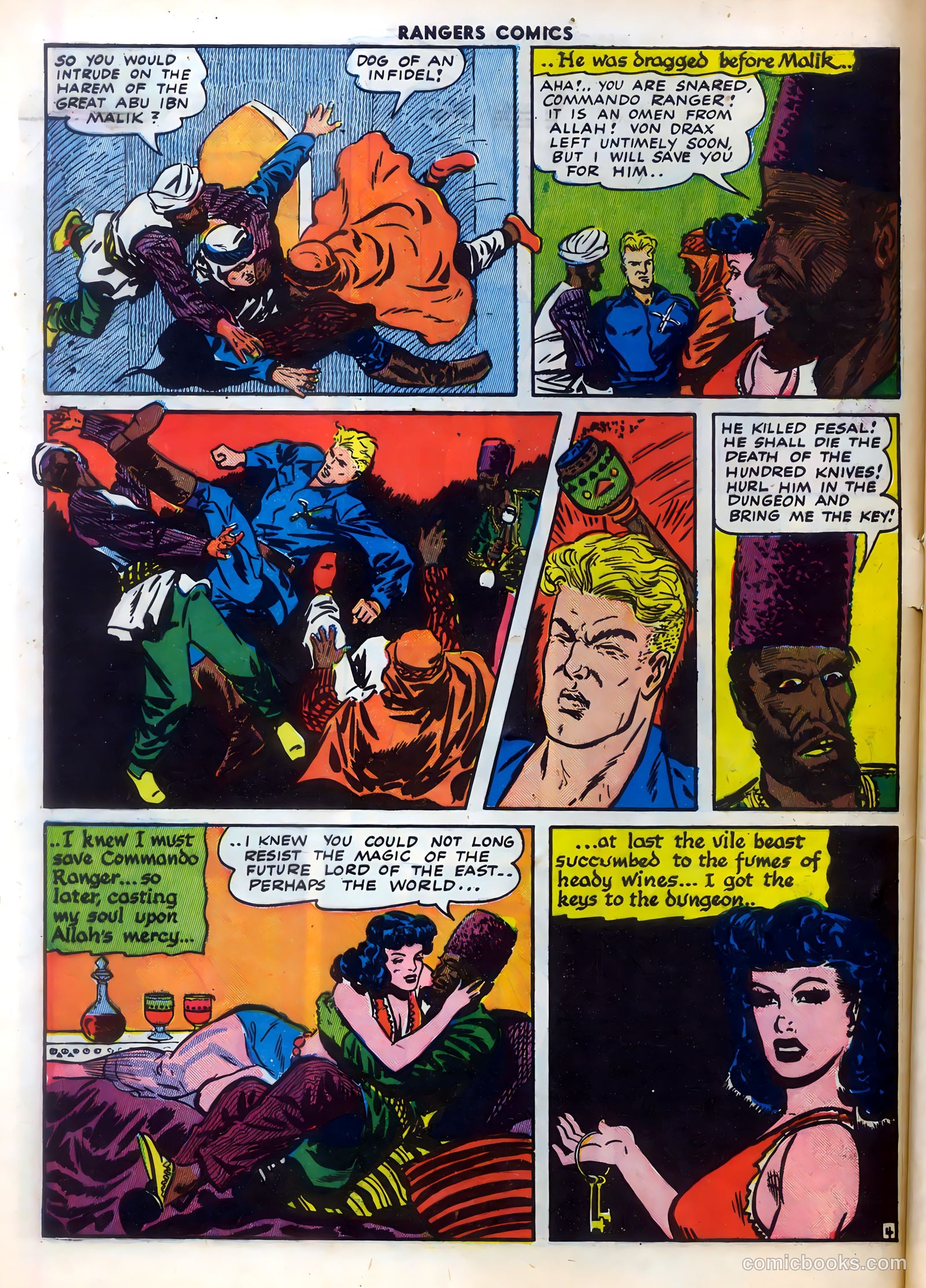 Rangers Comics #15 (1944) — page 6 of 62