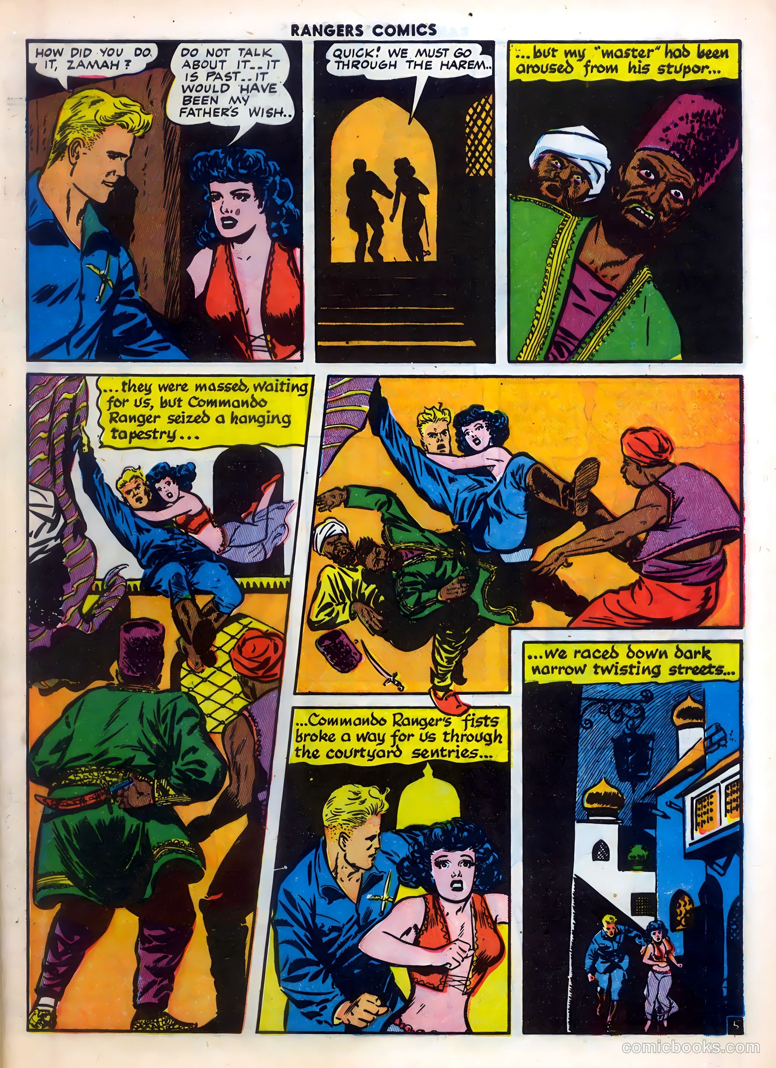 Rangers Comics #15 (1944) — page 7 of 62