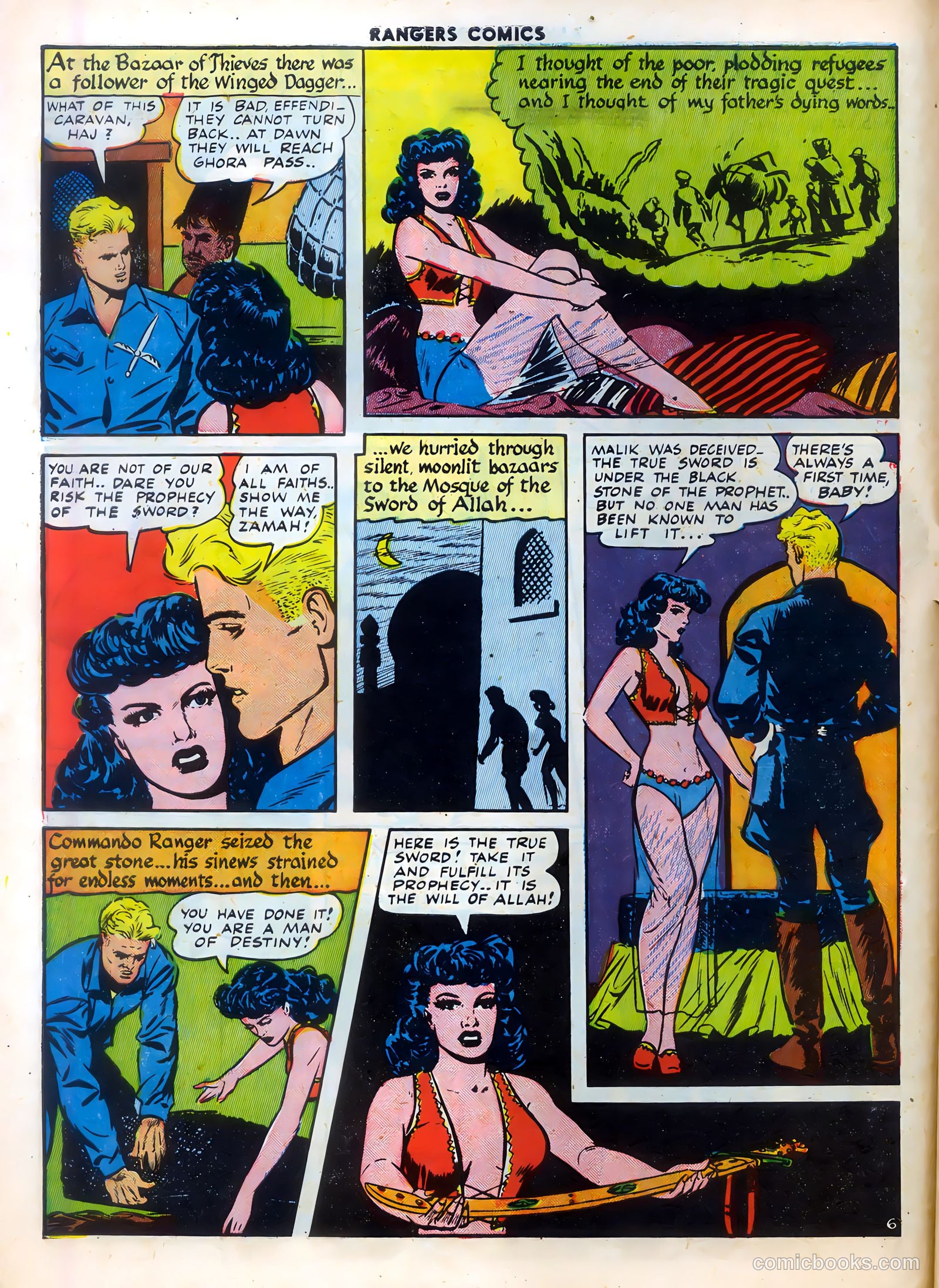 Rangers Comics #15 (1944) — page 8 of 62