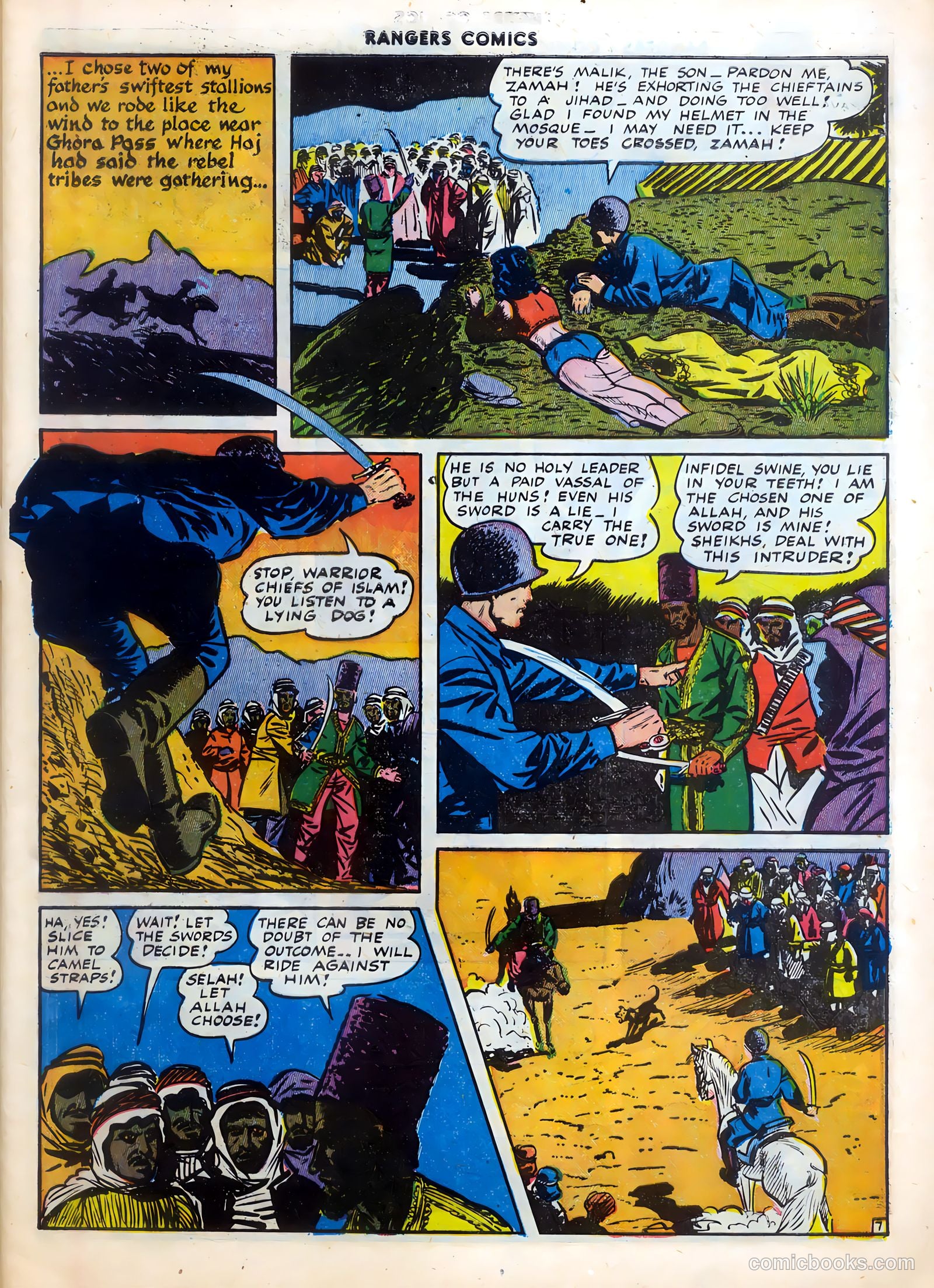 Rangers Comics #15 (1944) — page 9 of 62