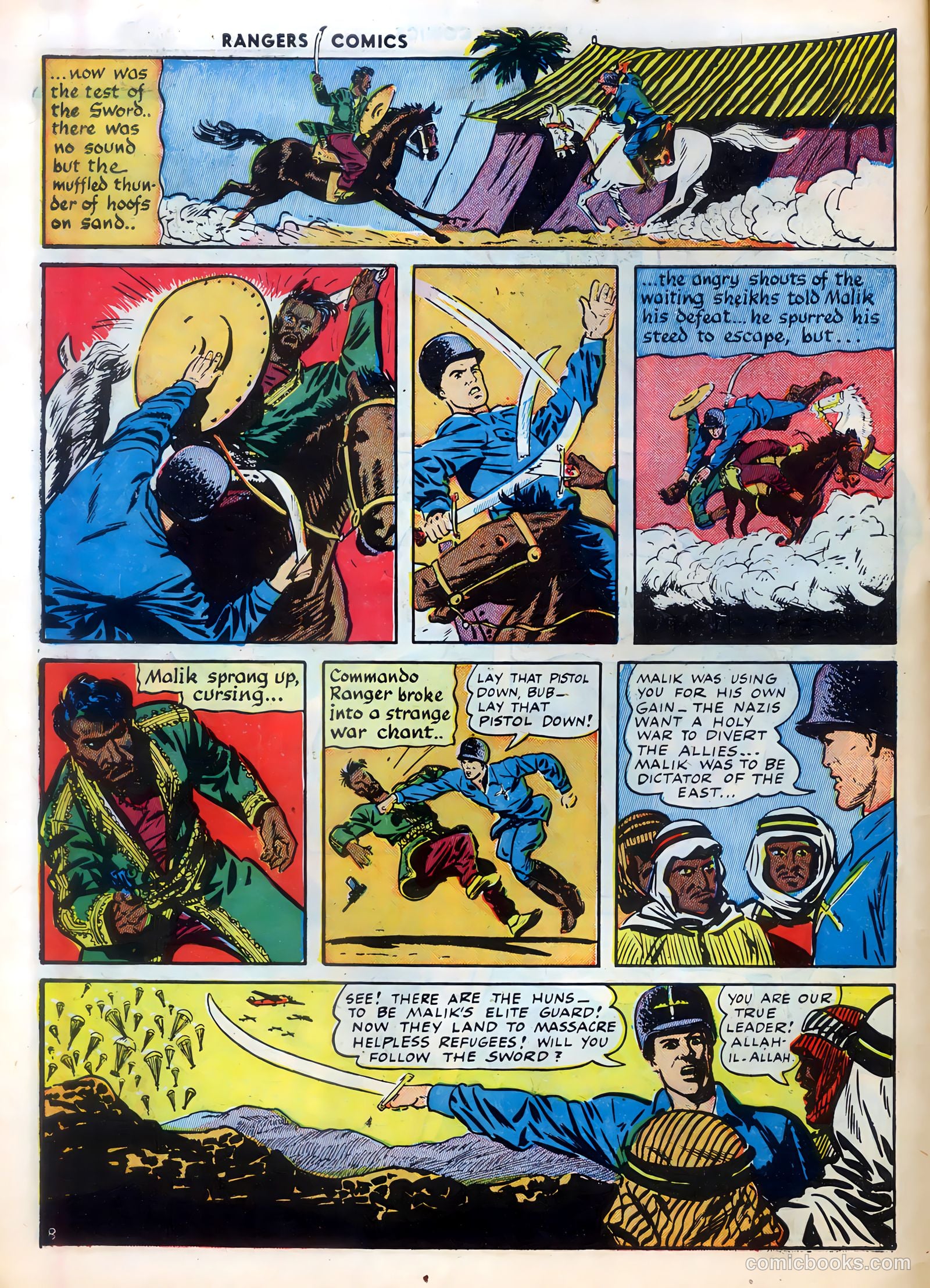 Rangers Comics #15 (1944) — page 10 of 62