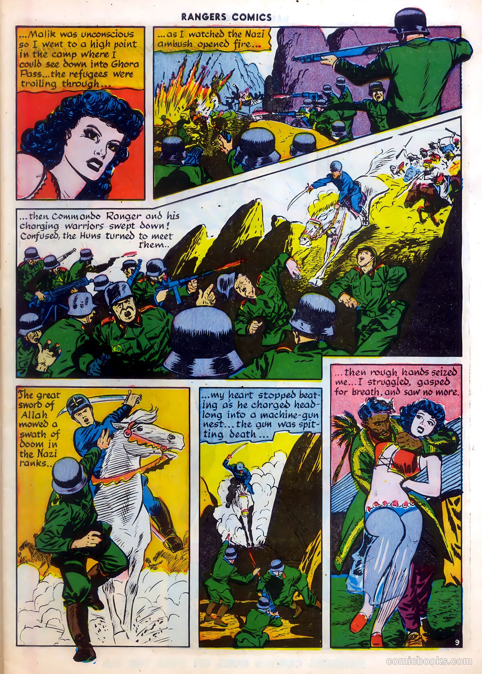 Rangers Comics #15 (1944) — page 11 of 62
