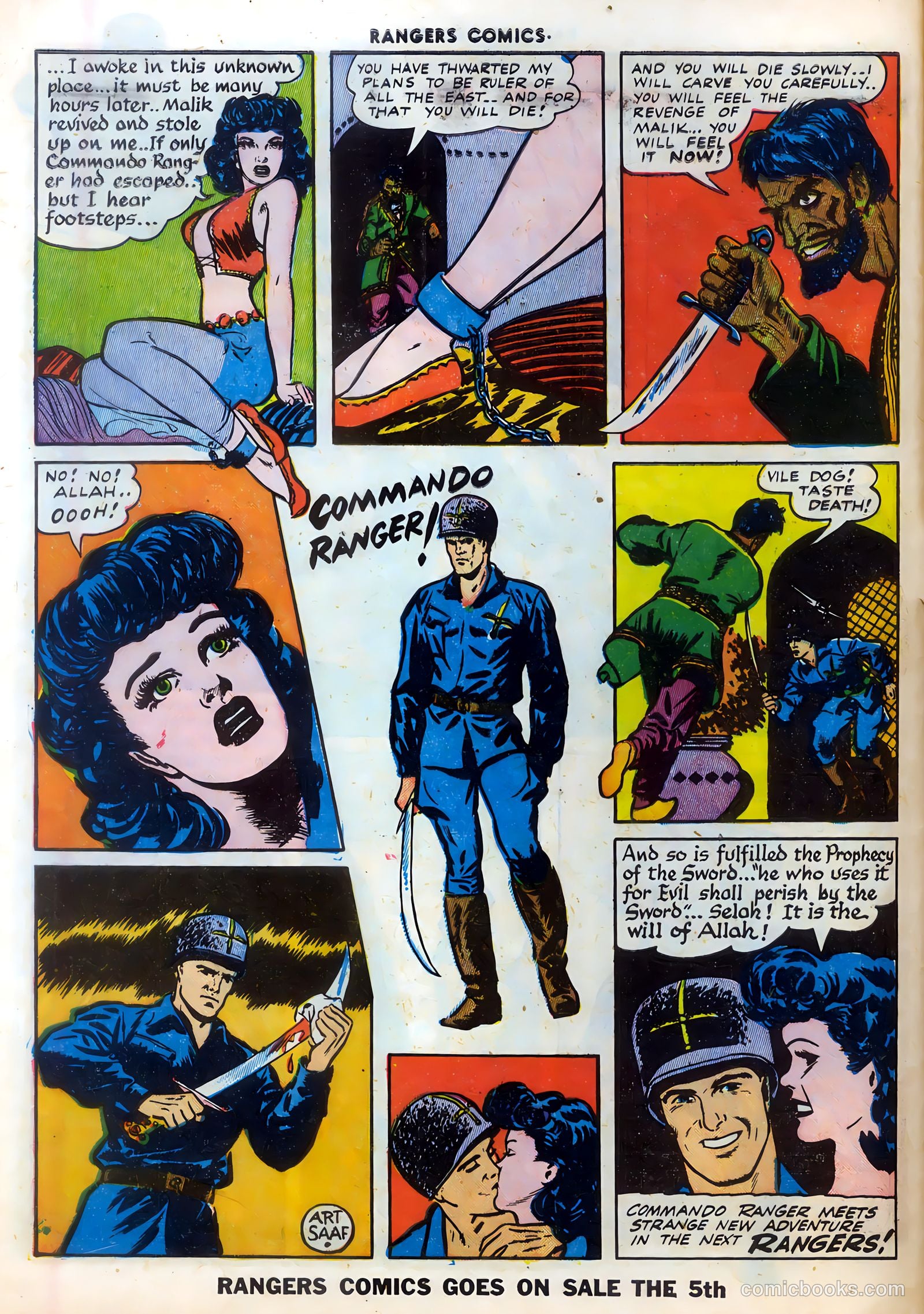 Rangers Comics #15 (1944) — page 12 of 62