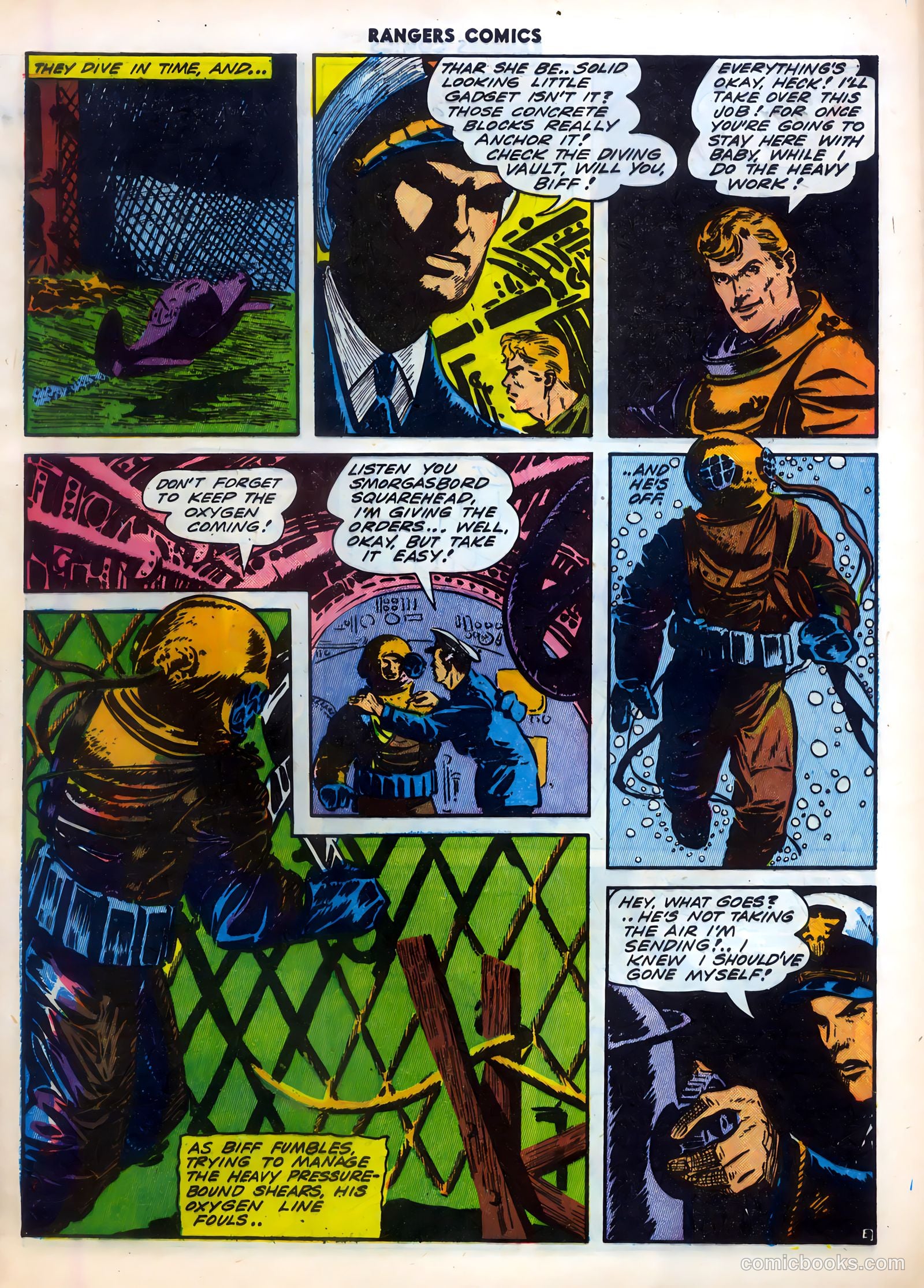 Rangers Comics #15 (1944) — page 15 of 62