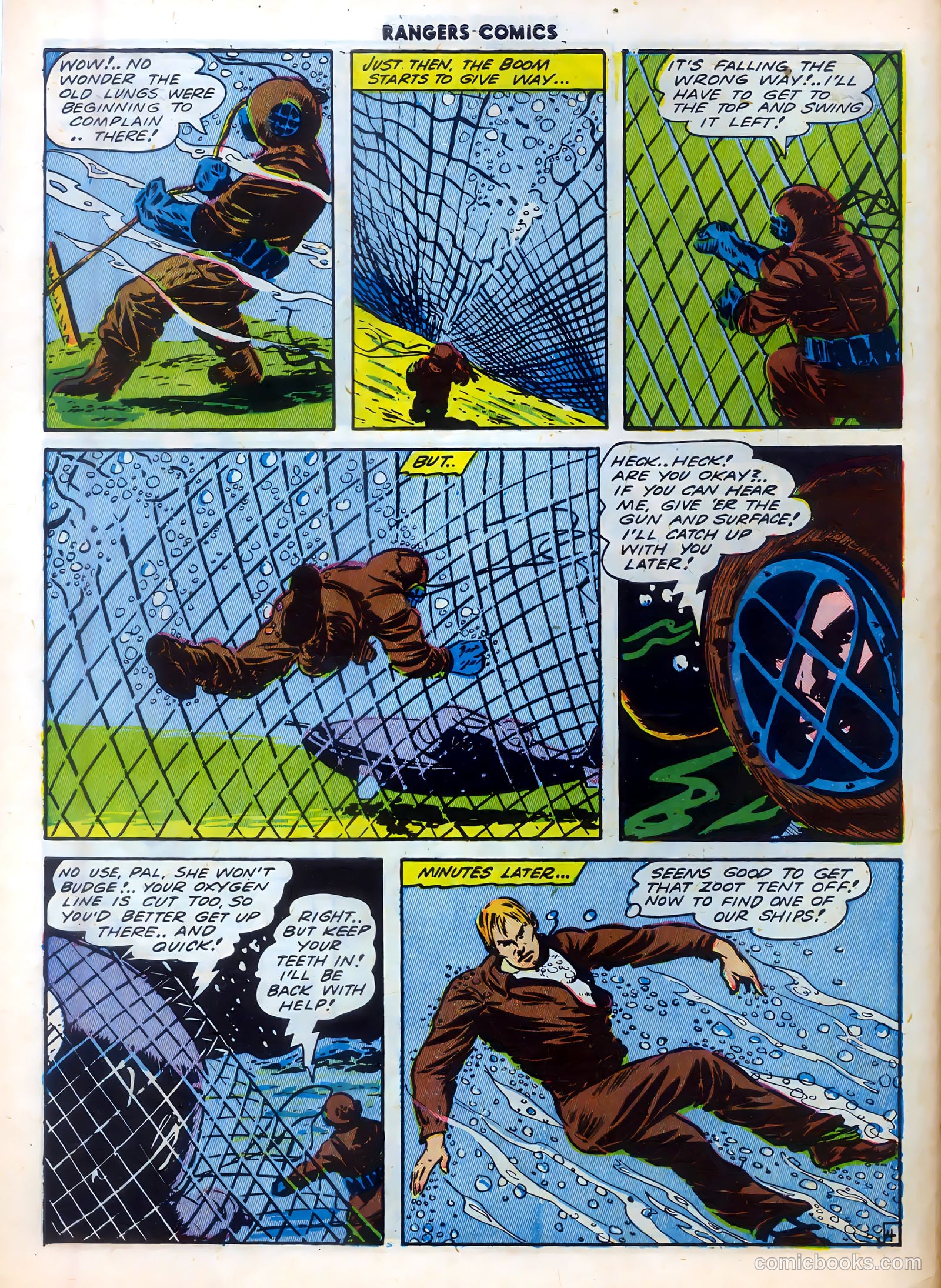Rangers Comics #15 (1944) — page 16 of 62