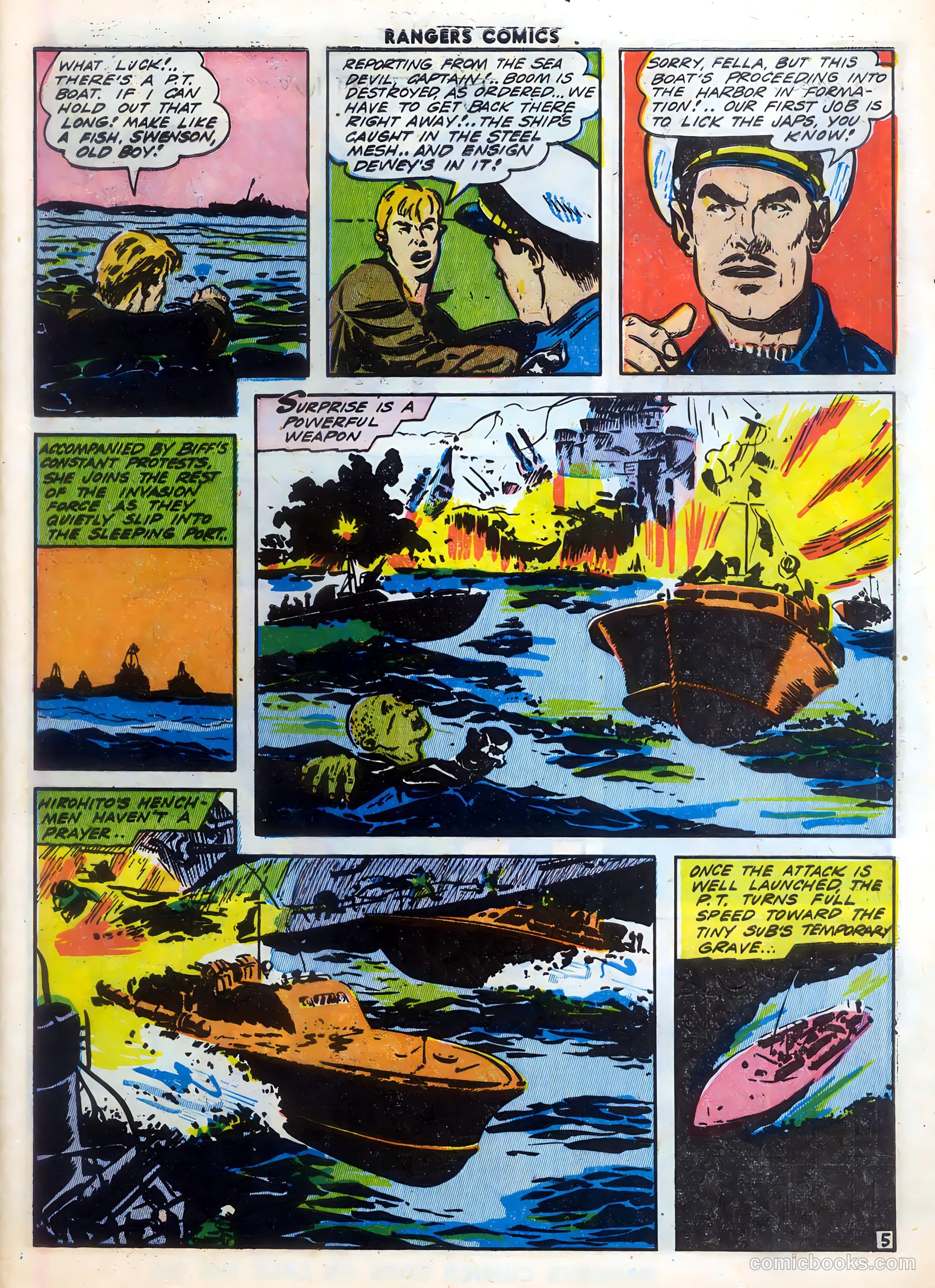 Rangers Comics #15 (1944) — page 17 of 62