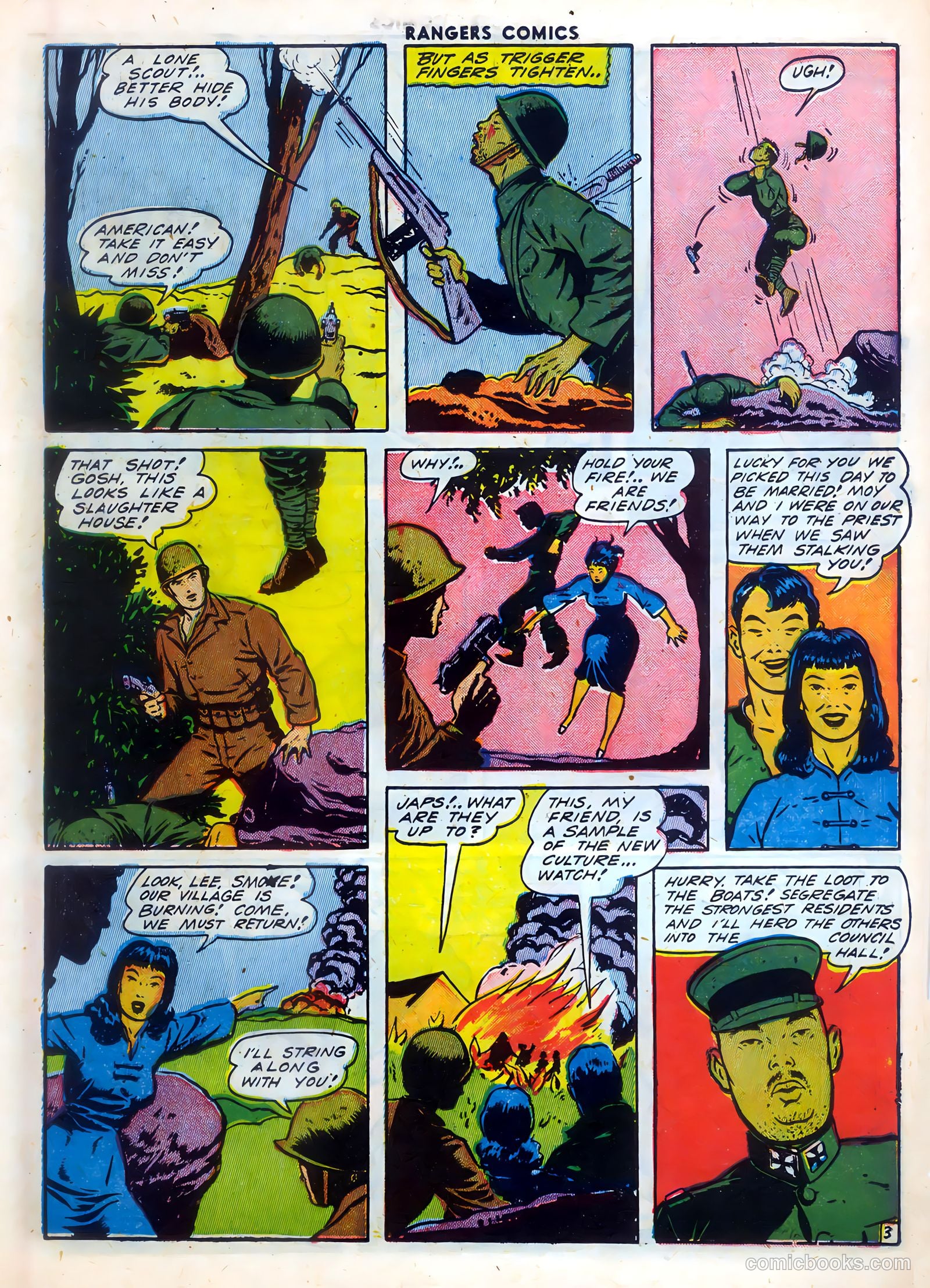Rangers Comics #15 (1944) — page 21 of 62